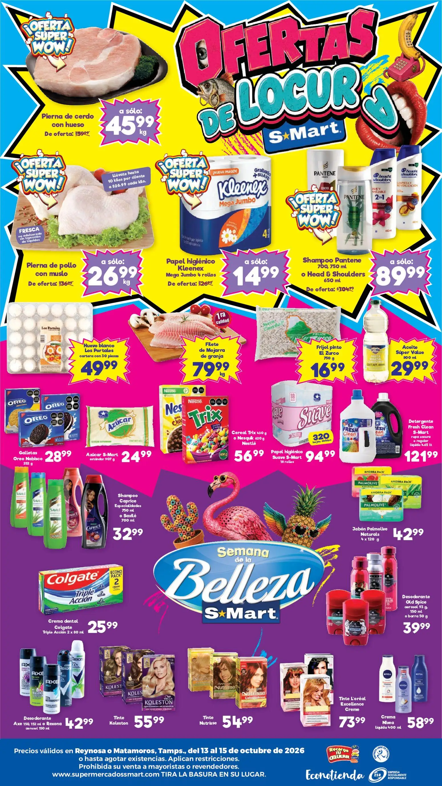 Nuevas ofertas de S-Mart válidas en toda la República Mexicana desde el 13/10/2026. ¡Encuentra las mejores ofertas en S-Mart folleto Reynosa! | Página: 4