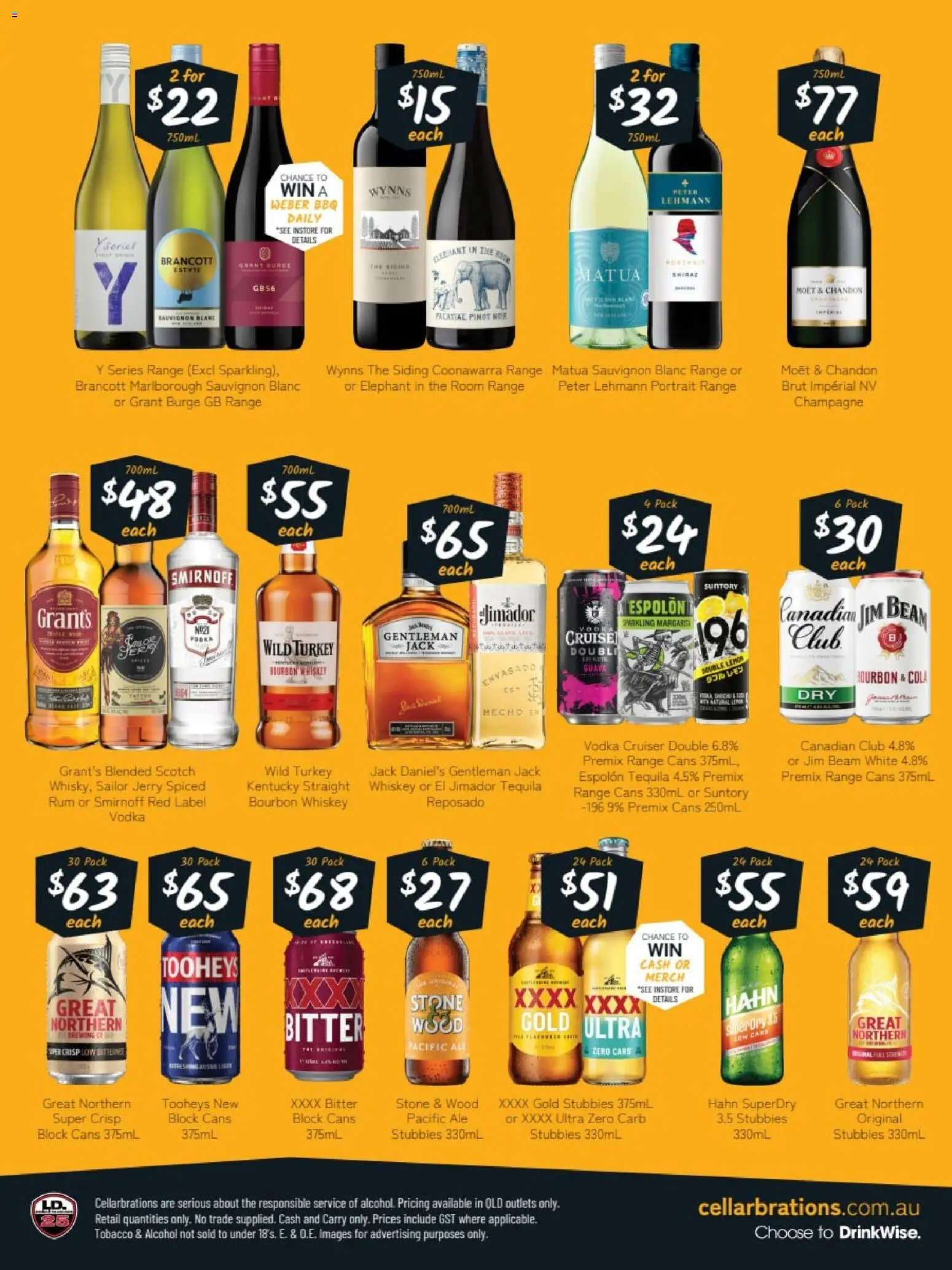 Cellarbrations catalogue - valid from 18.05.2026 | Page: 2 | Products: Bourbon, Vodka, Rum, Scotch