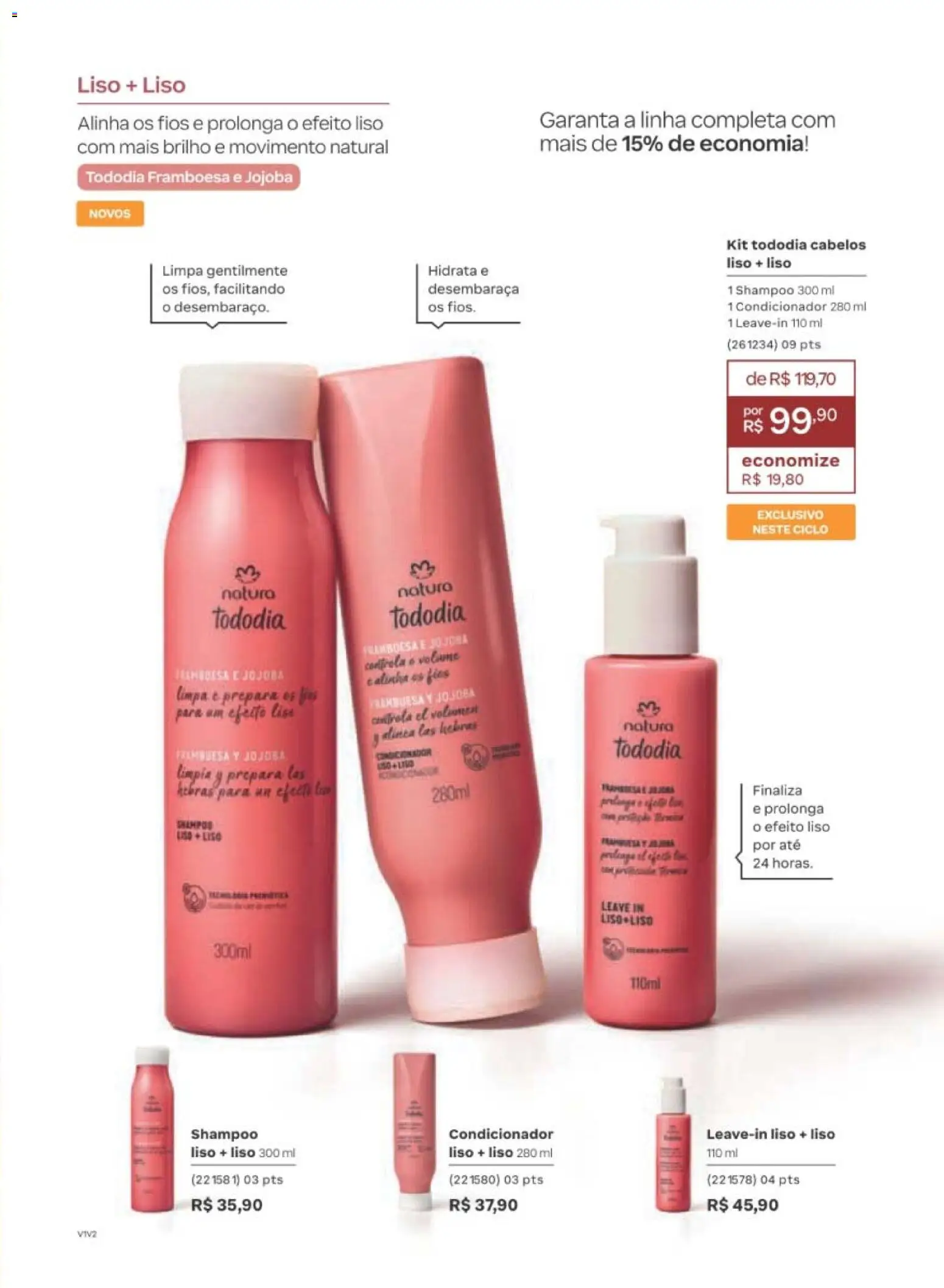 Natura Folheto - válido de 01/09/2026 | Página: 143 | Produtos: Shampoo, Condicionador