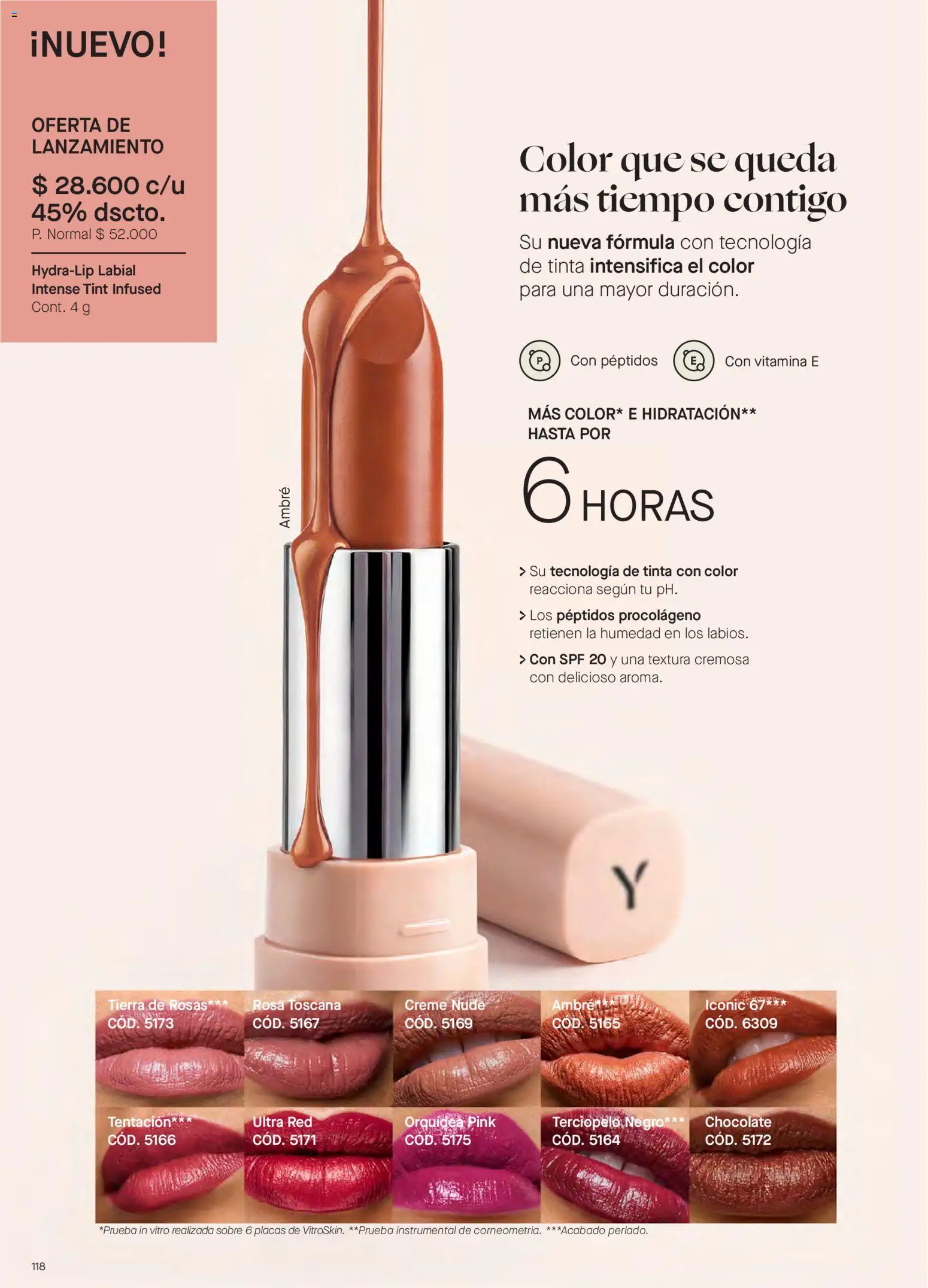 Yanbal revista - valida desde el 23.05.2026 | Página: 118 | Productos: Sobre, Chocolate
