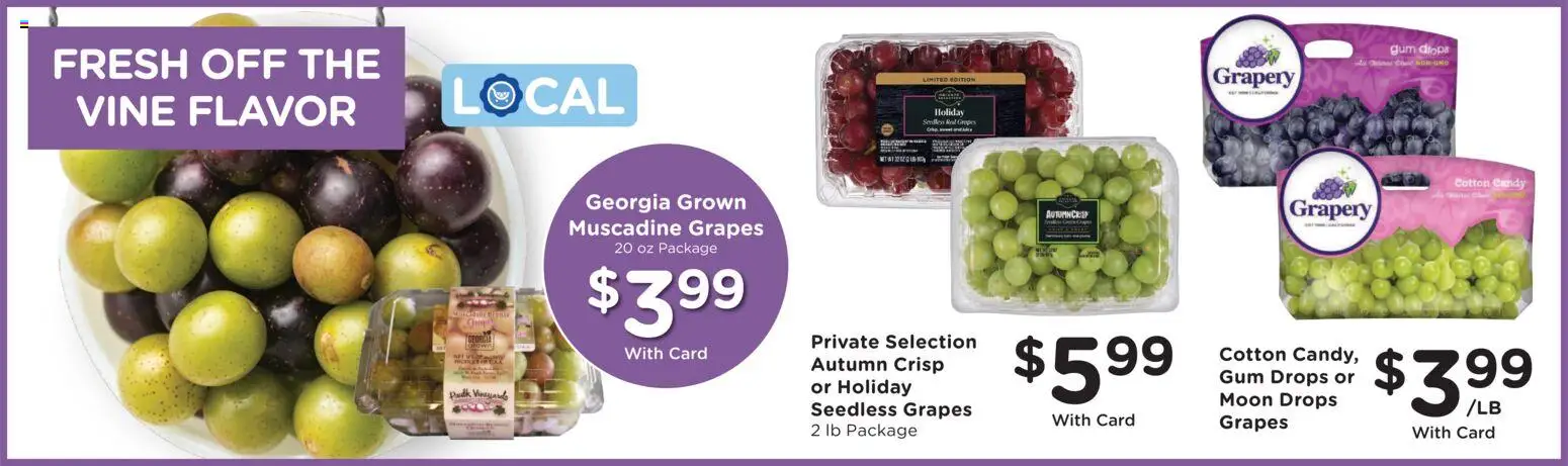 Kroger Weekly Ad - valid from 09/02/2026 | Page: 10 | Products: Candy, Grapes, Seedless grapes