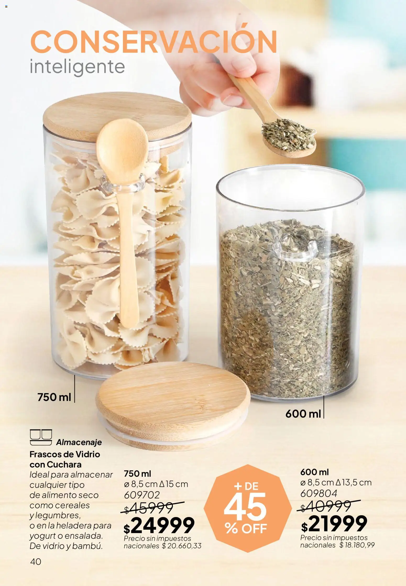 Tupperware Folleto │ válido desde el 04/08/2026 | Página: 42 | Productos: Cuchara, Heladera, Cereales