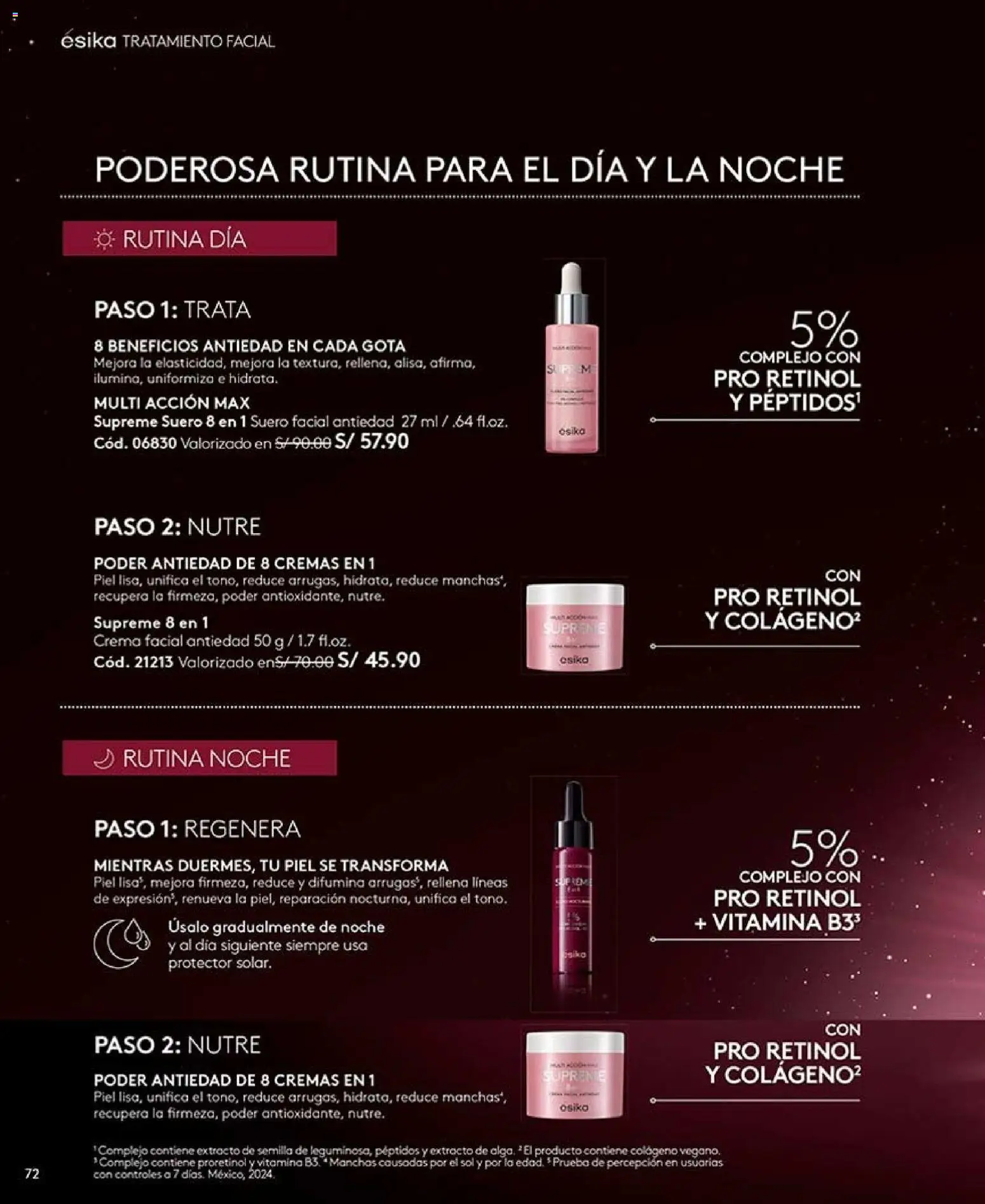 Catálogo Ésika válido desde 11/07/2026 | Página: 72 | Productos: Crema