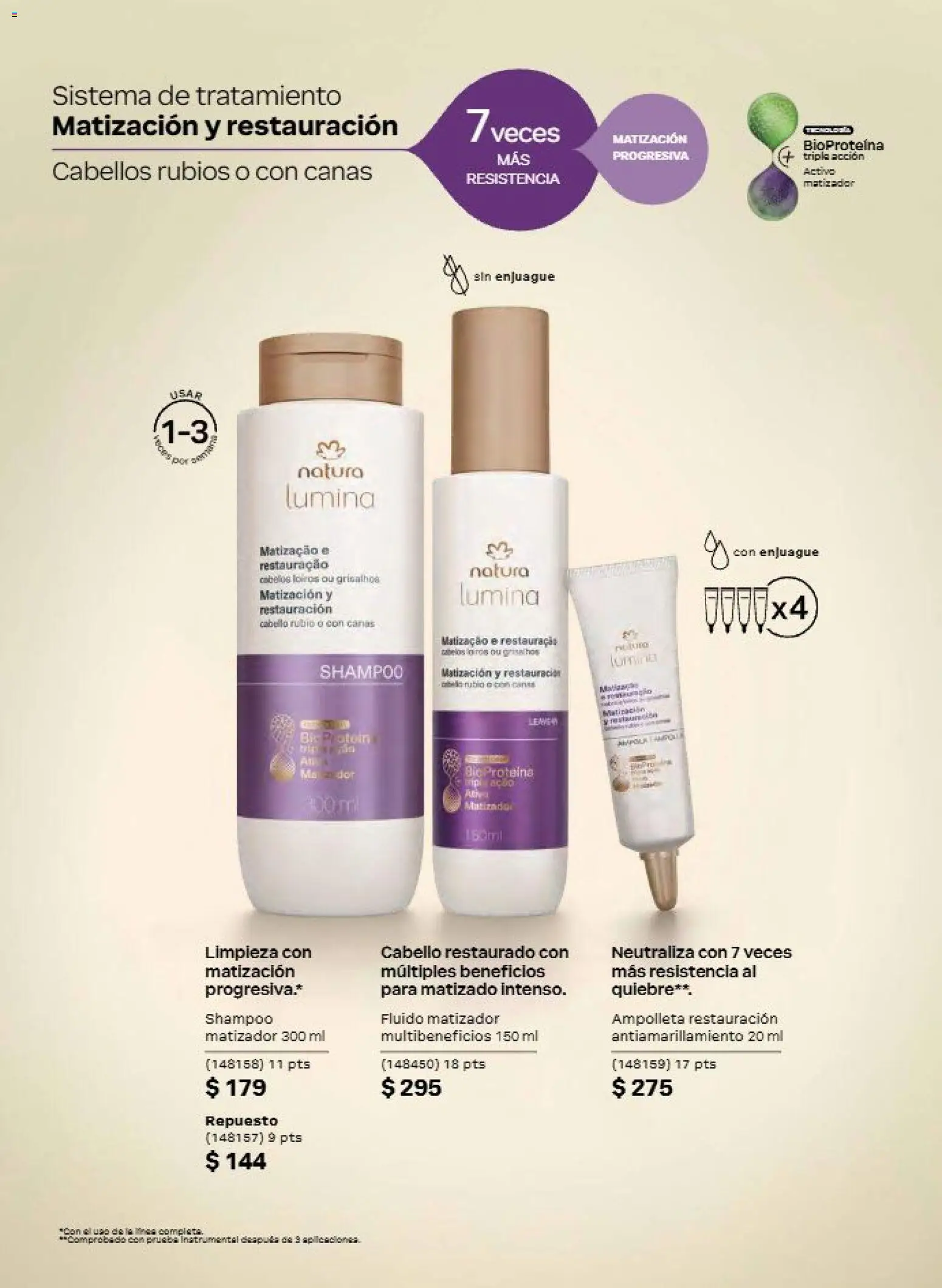 Nuevas ofertas de Natura válidas en toda la República Mexicana desde el 11/09/2026. ¡Encuentra las mejores ofertas en Natura campaña 14 2026! | Página: 143 | Productos: Shampoo, Proteína
