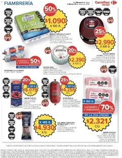 Vista previa Carrefour ofertas válido desde el 09.06.2026 | Página: 52 | Productos: Teléfono, Jamón cocido, Jamón crudo, Mortadela