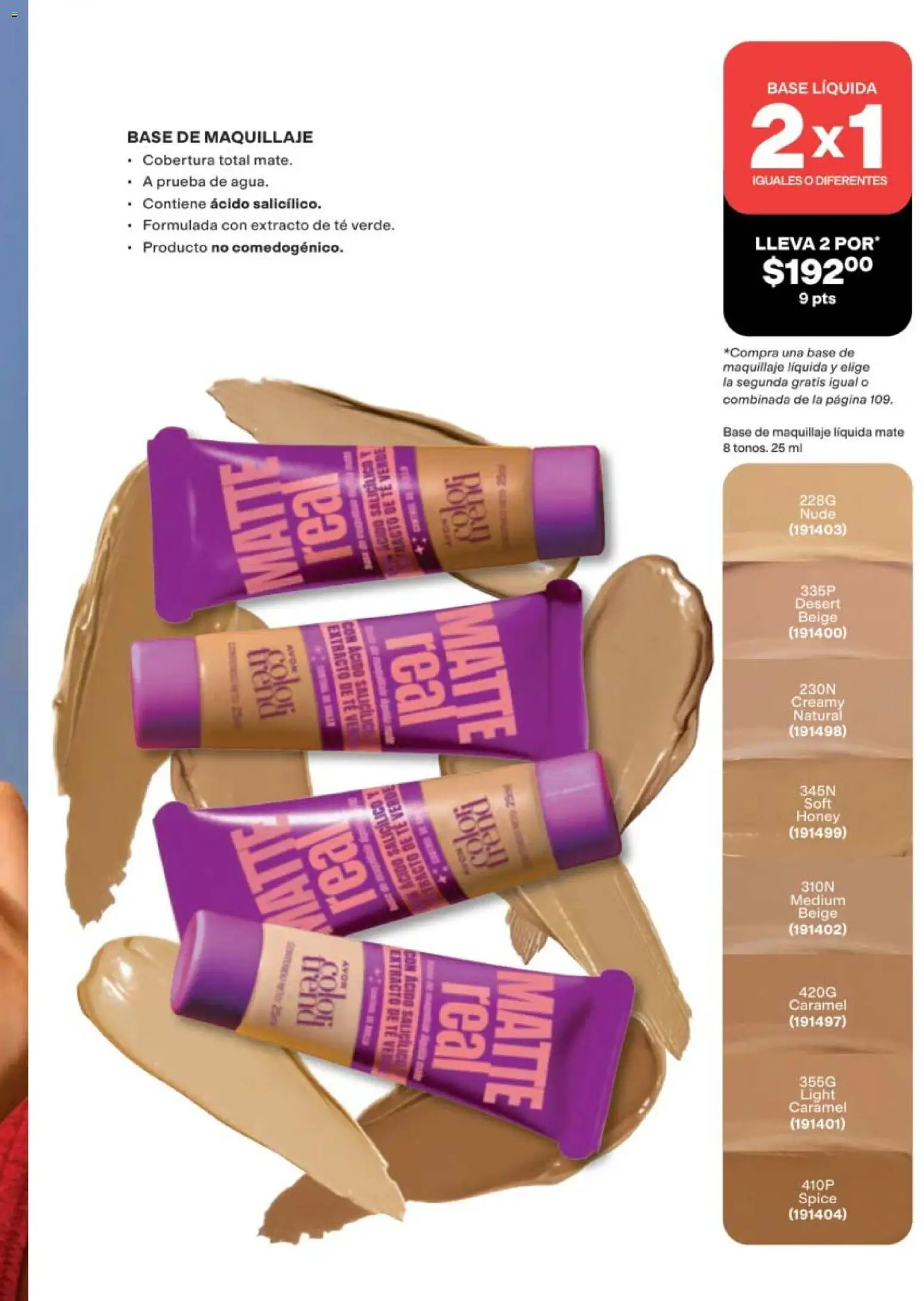 Nuevas ofertas de AVON válidas en toda la República Mexicana desde el 06/11/2026. ¡Encuentra las mejores ofertas en AVON campaña 17 2026! | Página: 105