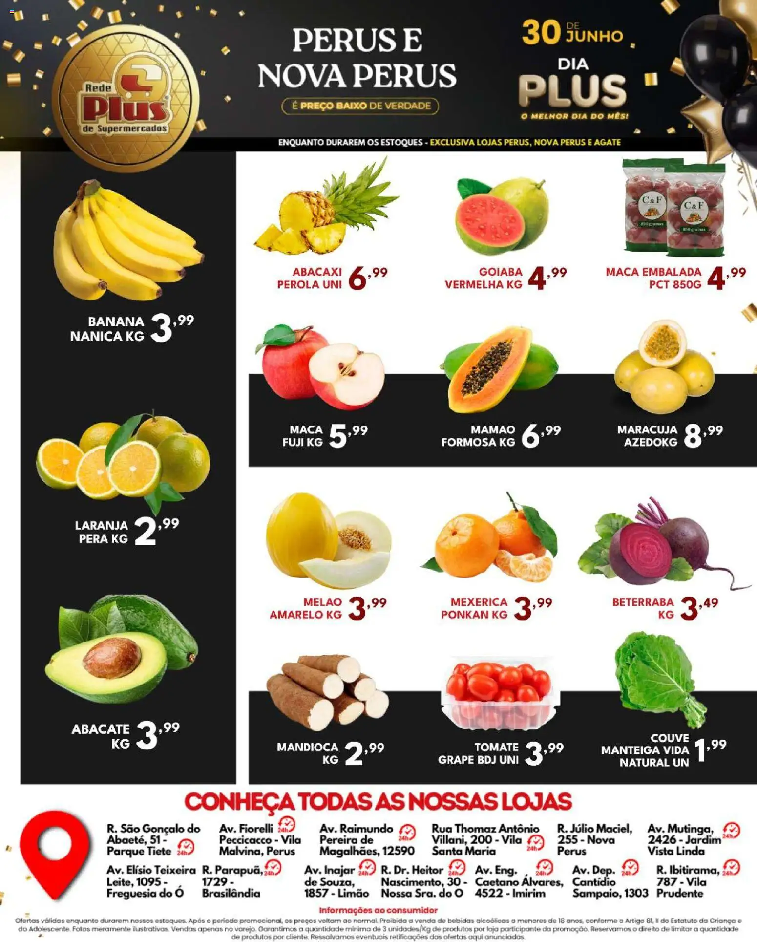 Rede Plus Supermercados Folheto - válido de 30/06/2026 | Página: 3