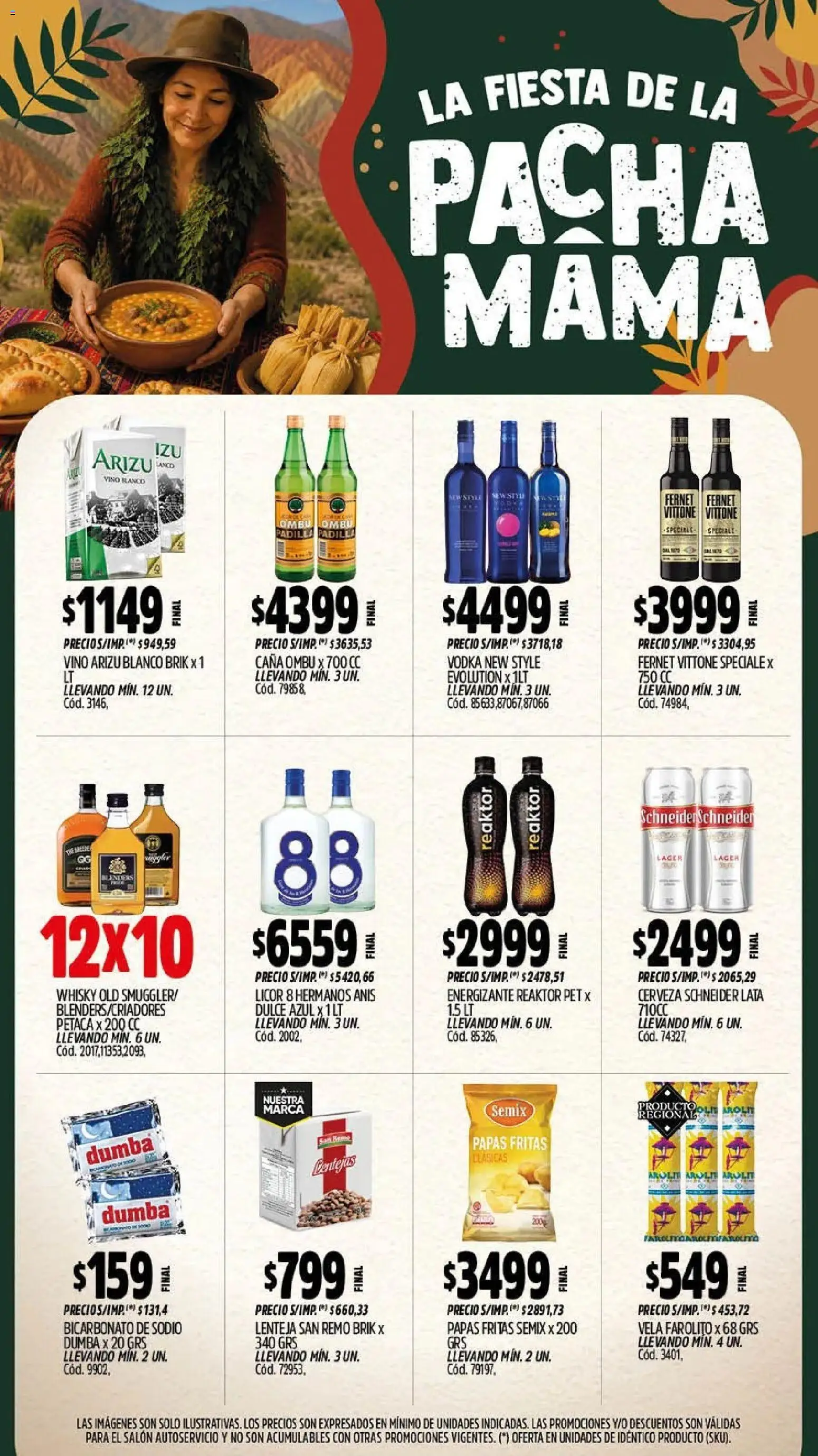 Yaguar - Oferta Semanal Salta │ válido desde el 17/07/2026 | Página: 4 | Productos: Whisky, Lentejas, Papas, Papas fritas