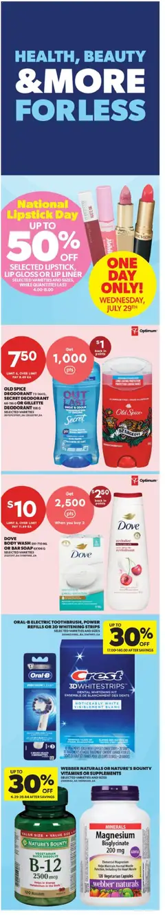 Preview of Real Canadian Superstore weekly flyer / circulaire from shop Real Canadian Superstore valid from Jul 23, 2026 | Page: 6