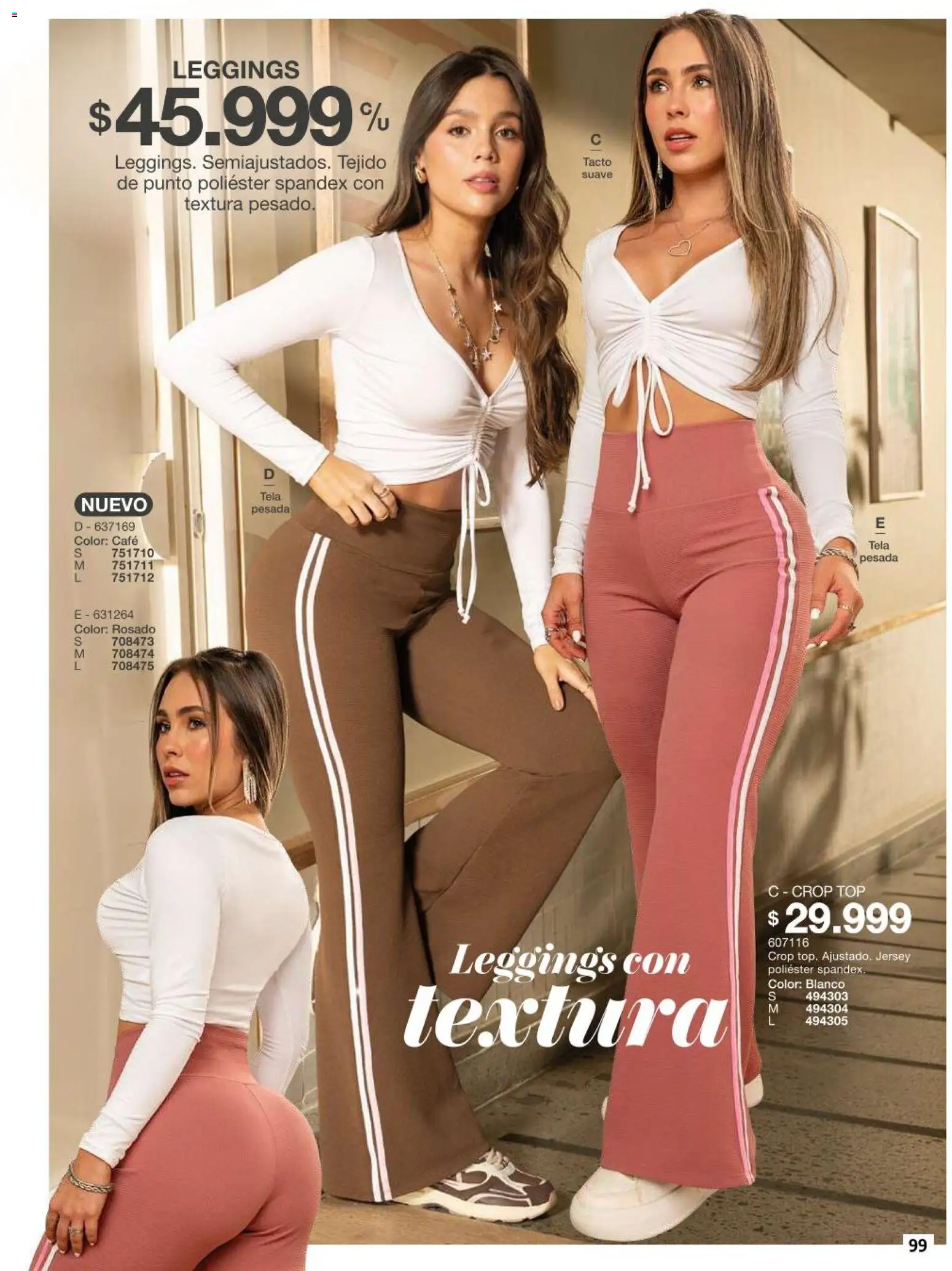 Carmel revista - valida desde el 11/08/2026 | Página: 99 | Productos: Leggings, Top, Café