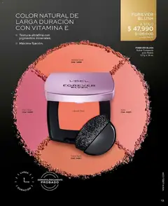 L'Bel catálogo C12/2026 -  Vista previa de la revista de la tienda L'Bel valido desde el 07/08/2026 | Página: 13 | Productos: Rubor
