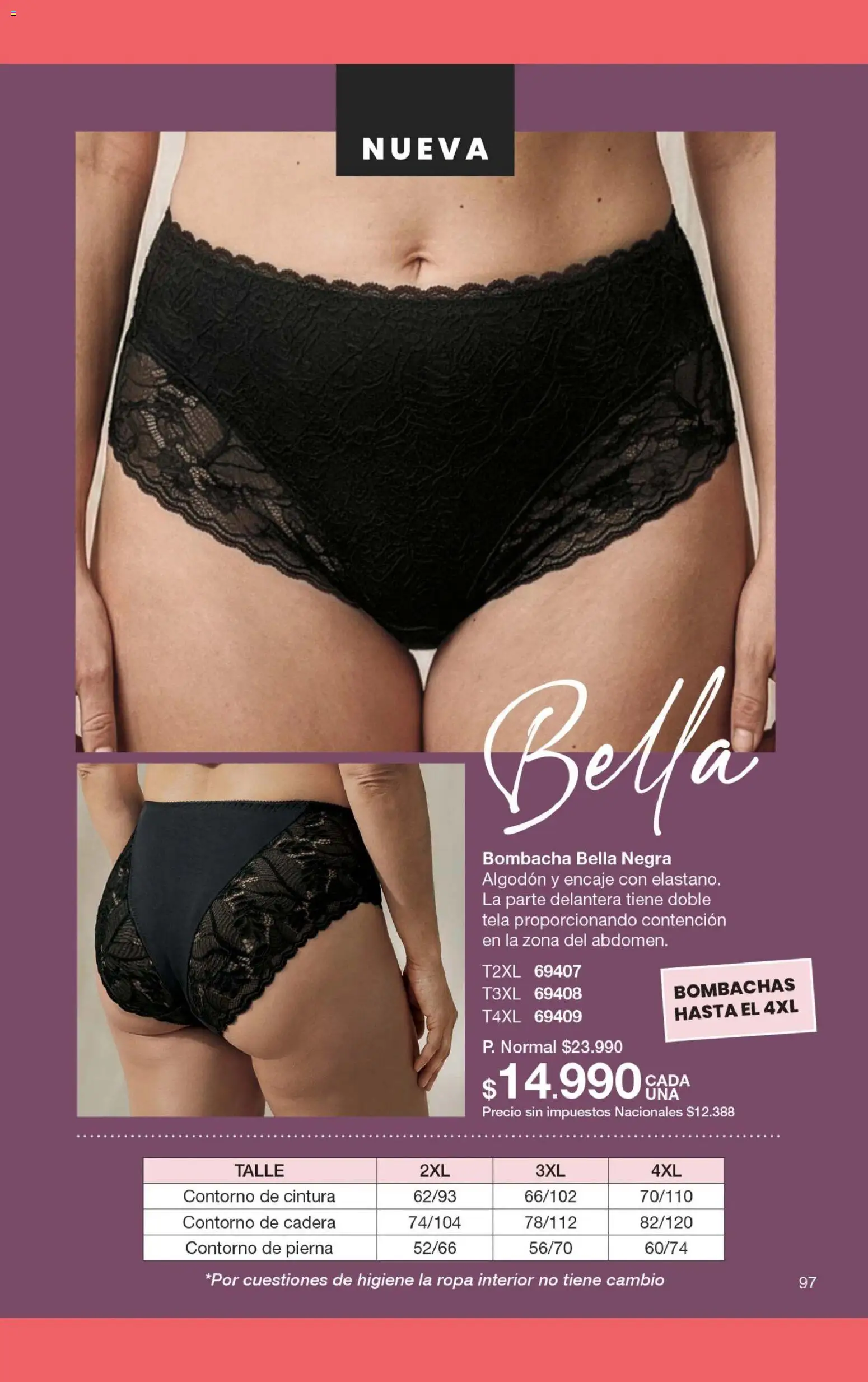 Gigot - CAMPAÑA 10 │ válido desde el 18.06.2026 | Página: 105 | Productos: Bombacha, Algodón, Contorno, Ropa interior