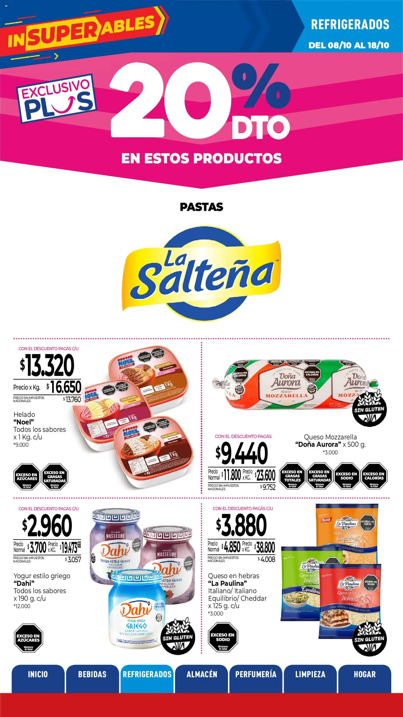 La Anonima catálogo │ válido desde el 08/10/2026 | Página: 10