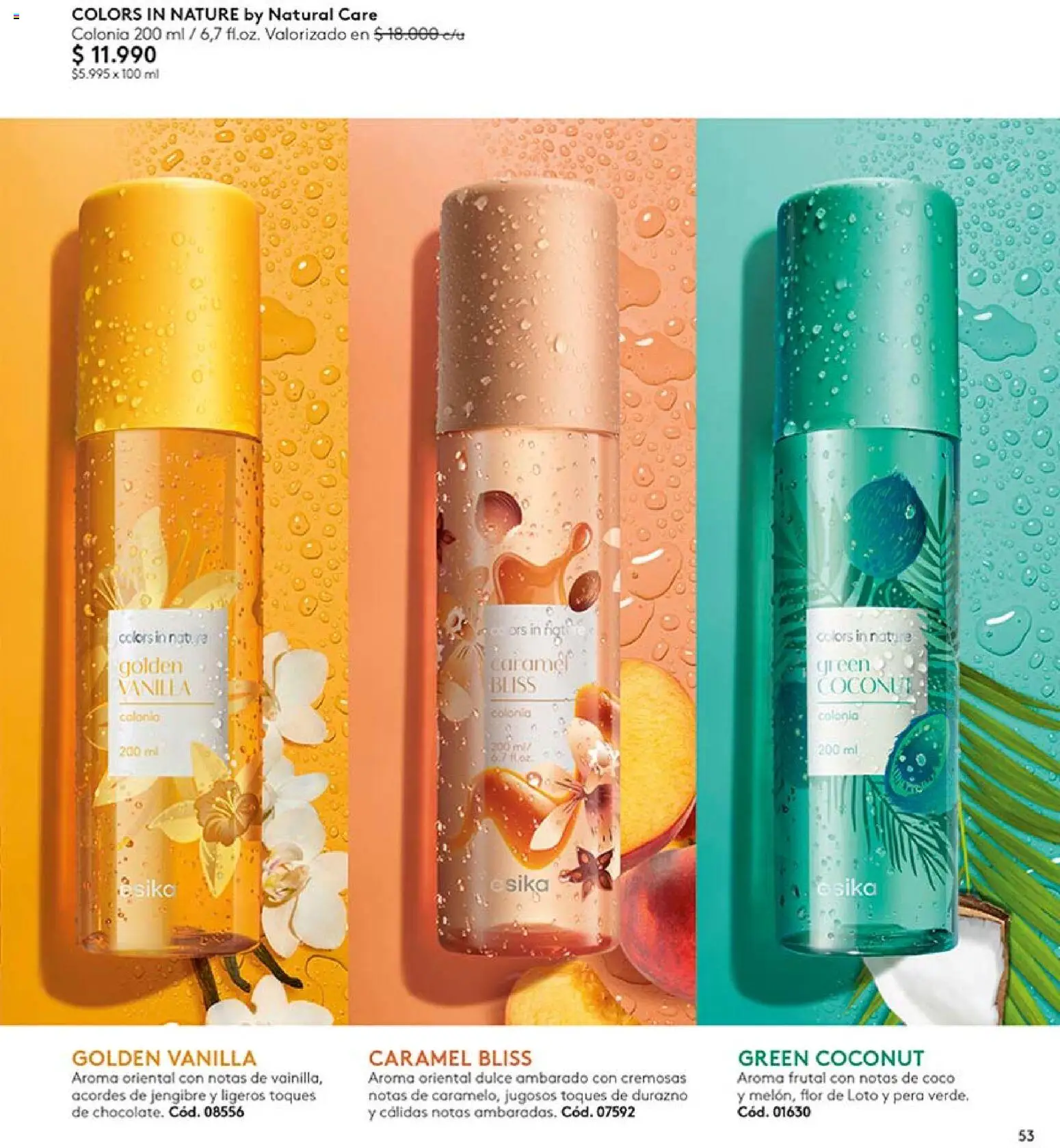 Catálogo Ésika Campaña 9 │ válido desde el 17.05.2026 | Página: 57 | Productos: Jengibre, Pera, Durazno