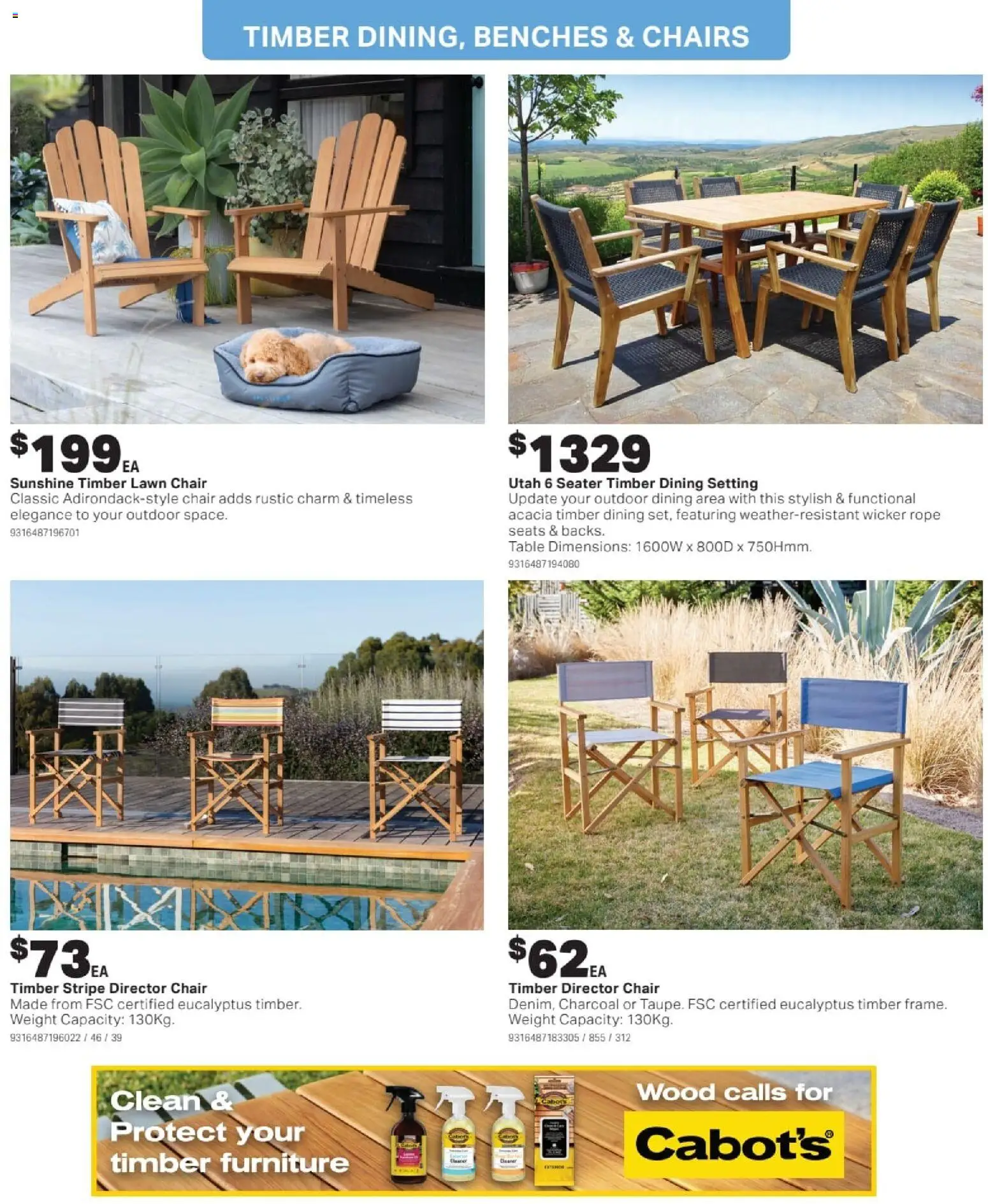 Mitre 10 catalogue - valid from 16/09/2026 | Page: 10 | Products: Table, Cleaner, Wood, Weight