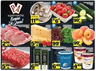 Preview of Pa Supermarché weekly flyer / circulaire from shop Pa Supermarché valid from Jun 22, 2026