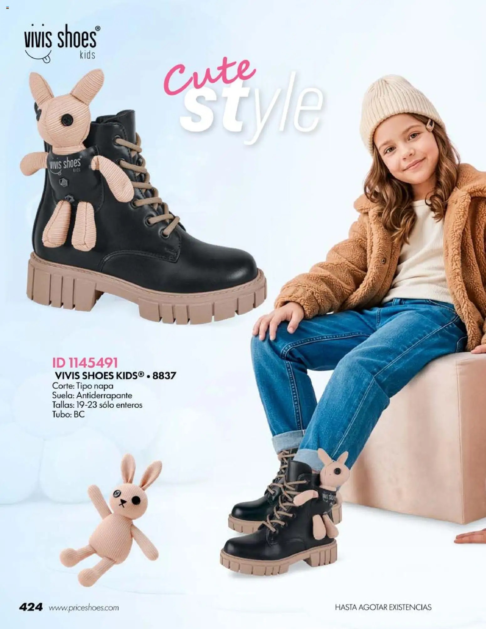Nuevas ofertas de Price Shoes válidas en toda la República Mexicana desde el 18/07/2026. ¡Encuentra las mejores ofertas en Price Shoes catálogo Botas! | Página: 424