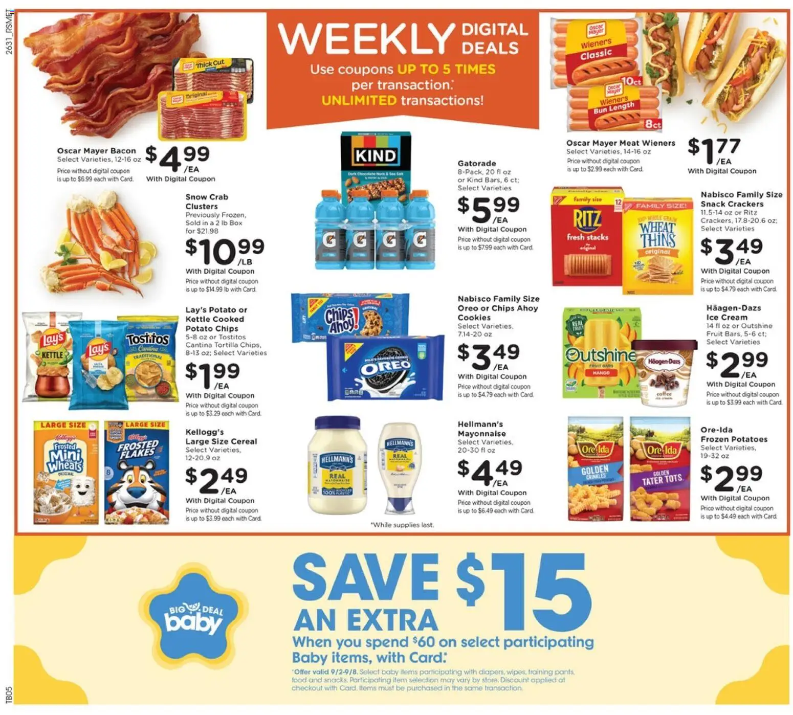 Pick ‘n Save Weekly Ad - valid from 09/02/2026 | Page: 2 | Products: Meat, Potato chips, Bacon, Salt
