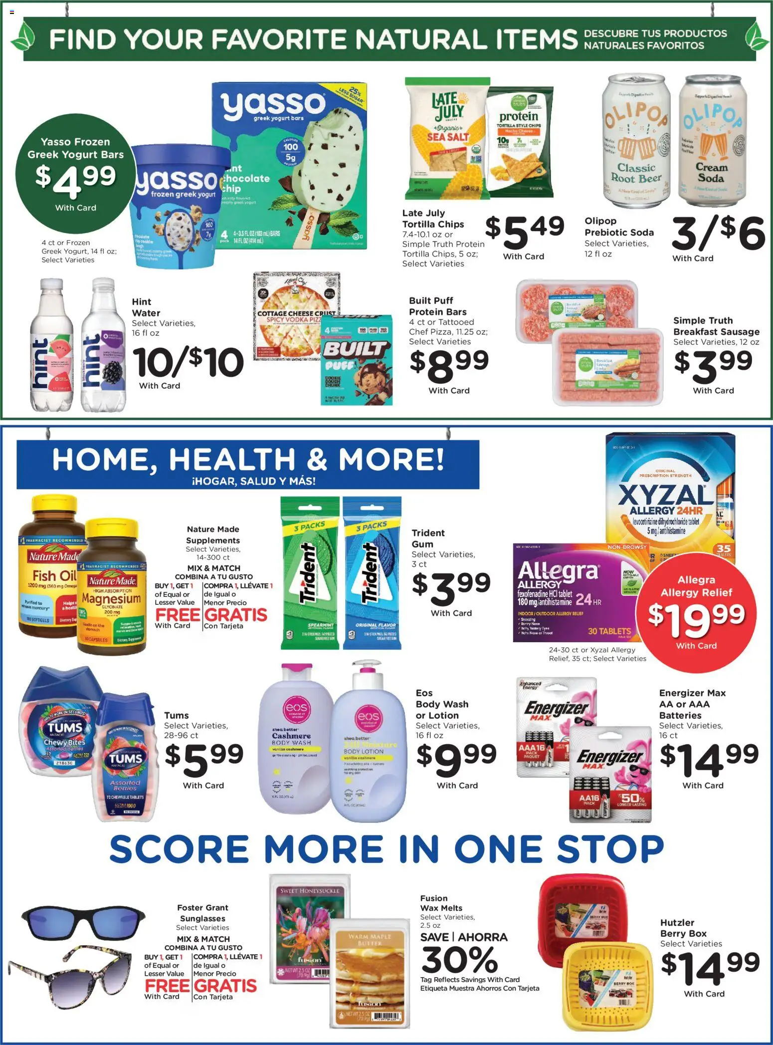 Smith's Weekly Ad - WY - valid from 27.05.2026 | Page: 9 | Products: Magnesium, Chocolate, Fish, Water