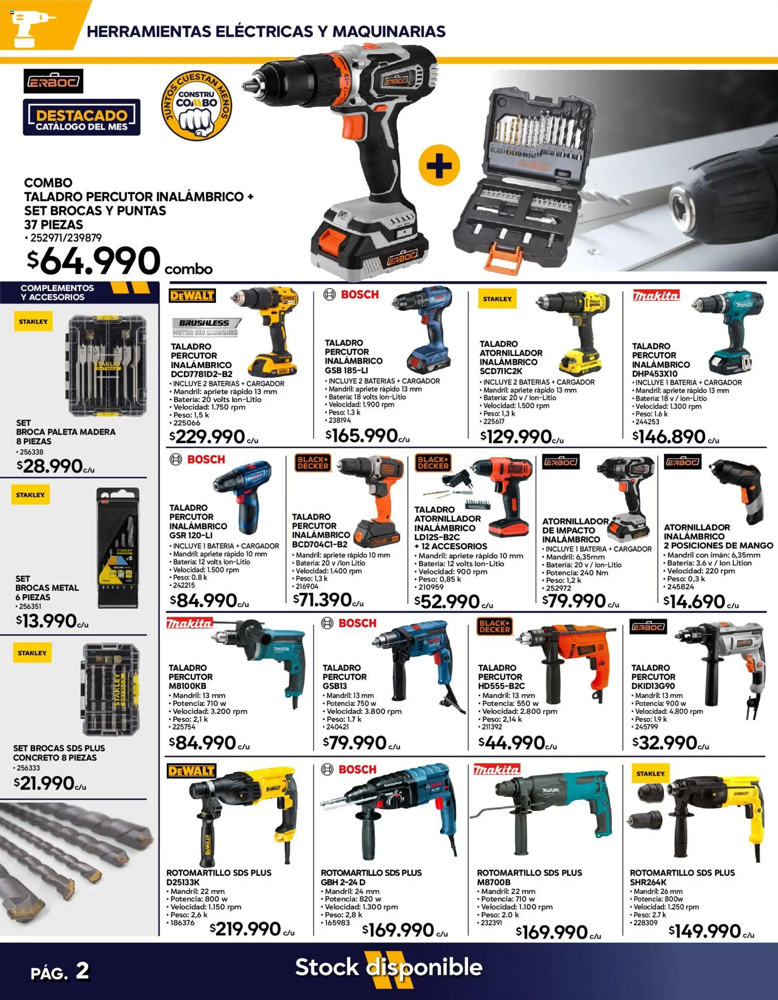 Construmart Ofertas │ válido desde el 01.06.2026 | Página: 2 | Productos: Imán, Peso, Taladro, Cargador