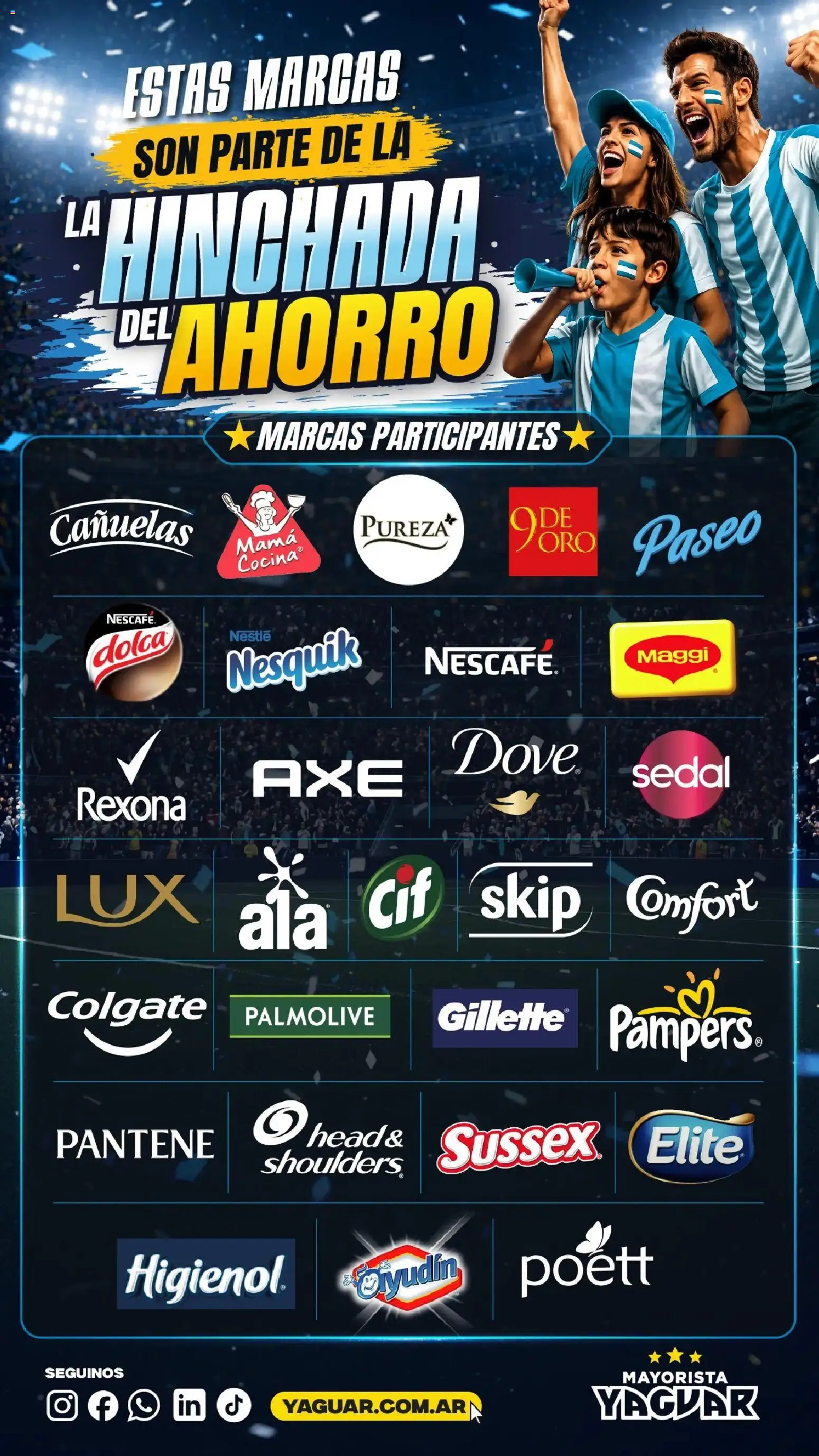 Yaguar - Elegí tus marcas y alentá ahorrando Salta │ válido desde el 15.06.2026 | Página: 1