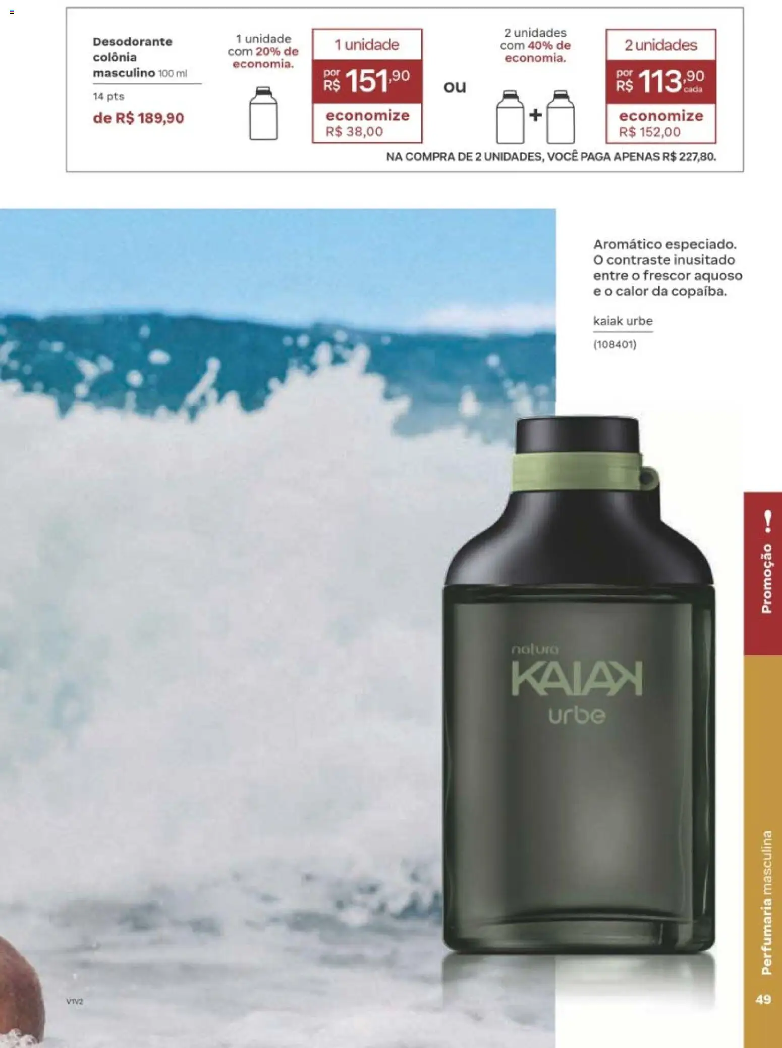 Natura Folheto - válido de 10/08/2026 | Página: 50 | Produtos: Desodorante