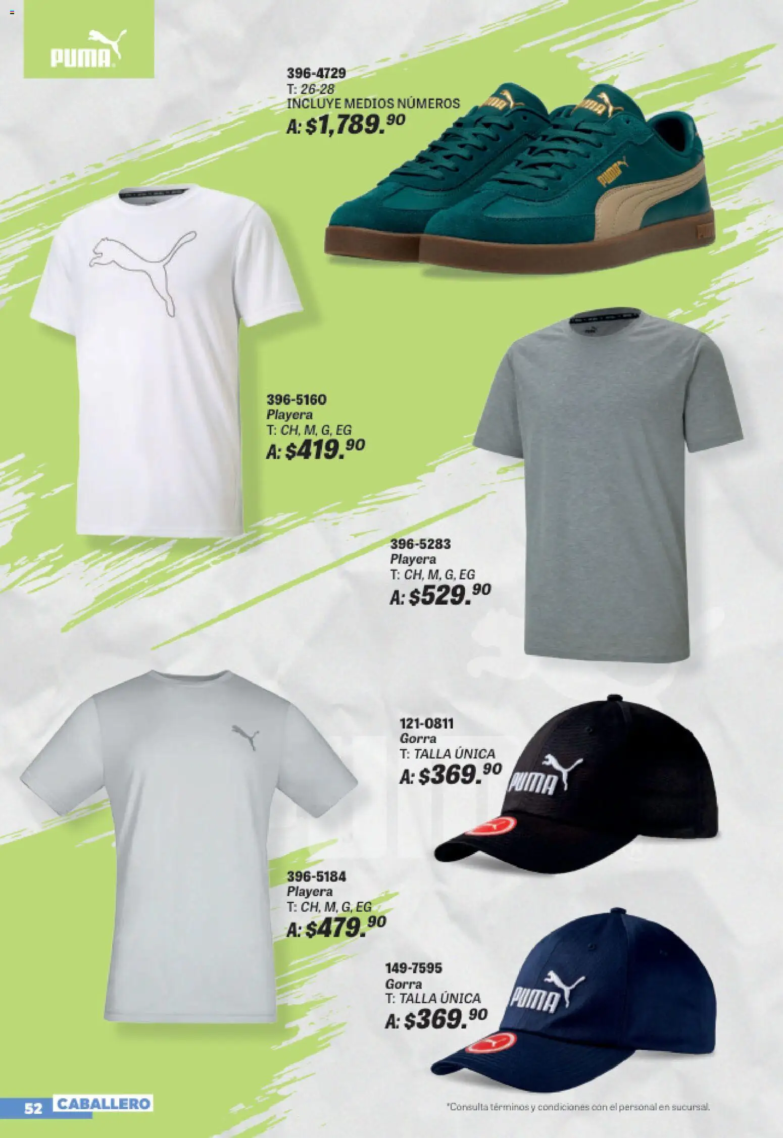 Nuevas ofertas de Andrea válidas en toda la República Mexicana desde el 19/07/2026. ¡Encuentra las mejores ofertas en Andrea catálogo Sports Week! | Página: 52 | Productos: Gorra, Playera