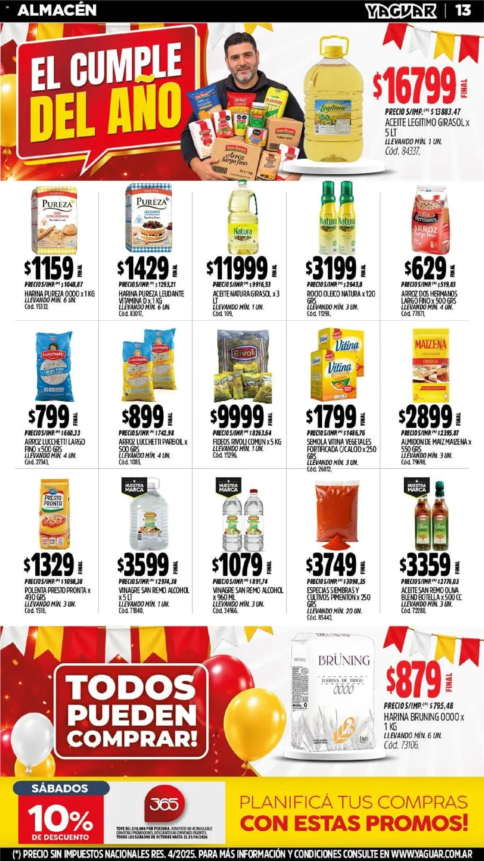 Yaguar - Oferta Semanal Salta │ válido desde el 26/10/2026 | Página: 14