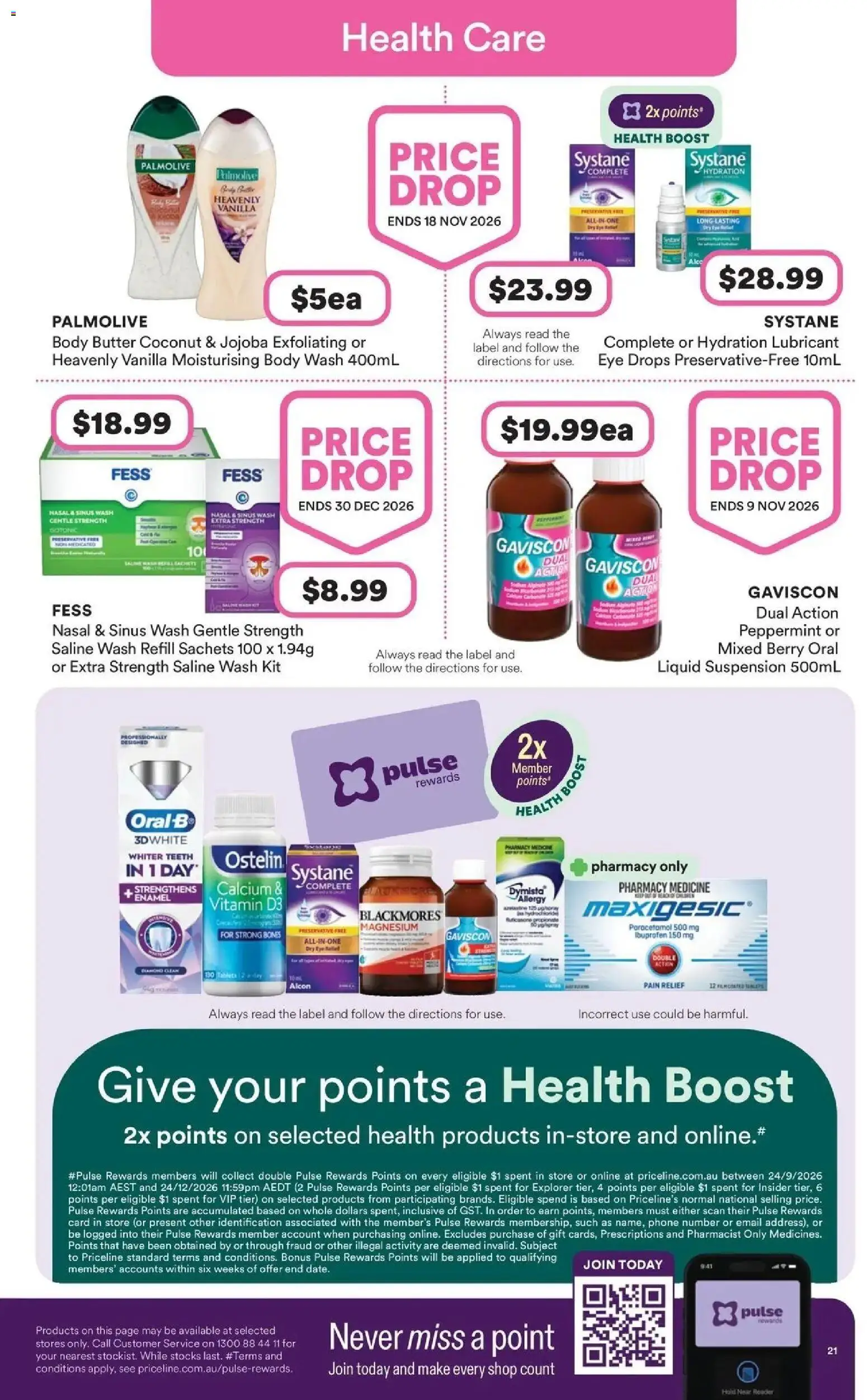 Priceline Pharmacy catalogue - valid from 15/10/2026 | Page: 21