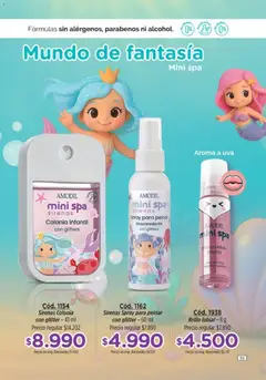 Vista previa Catálogo Amodil Campaña 16 válido desde el 19/09/2026 | Página: 99 | Productos: Brillo, Glitter, Uva