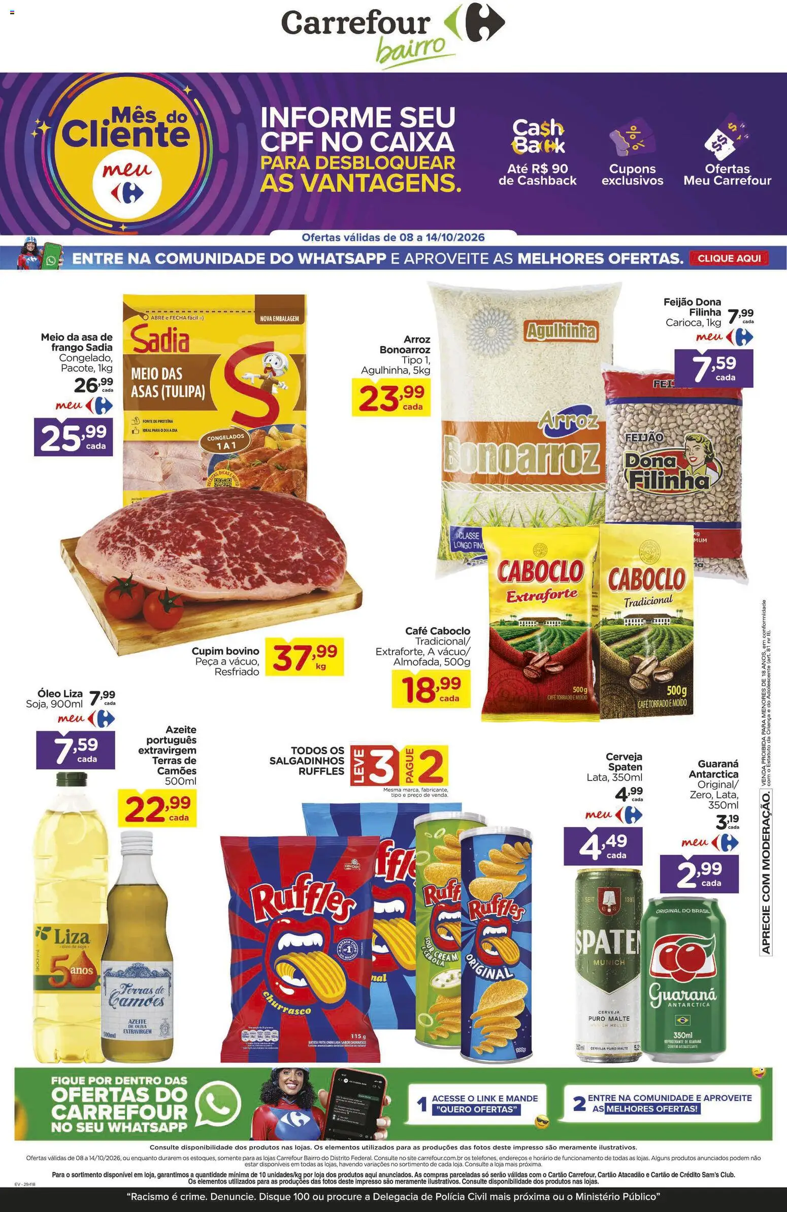 Carrefour Bairro Folheto - válido de 08/10/2026 | Página: 1