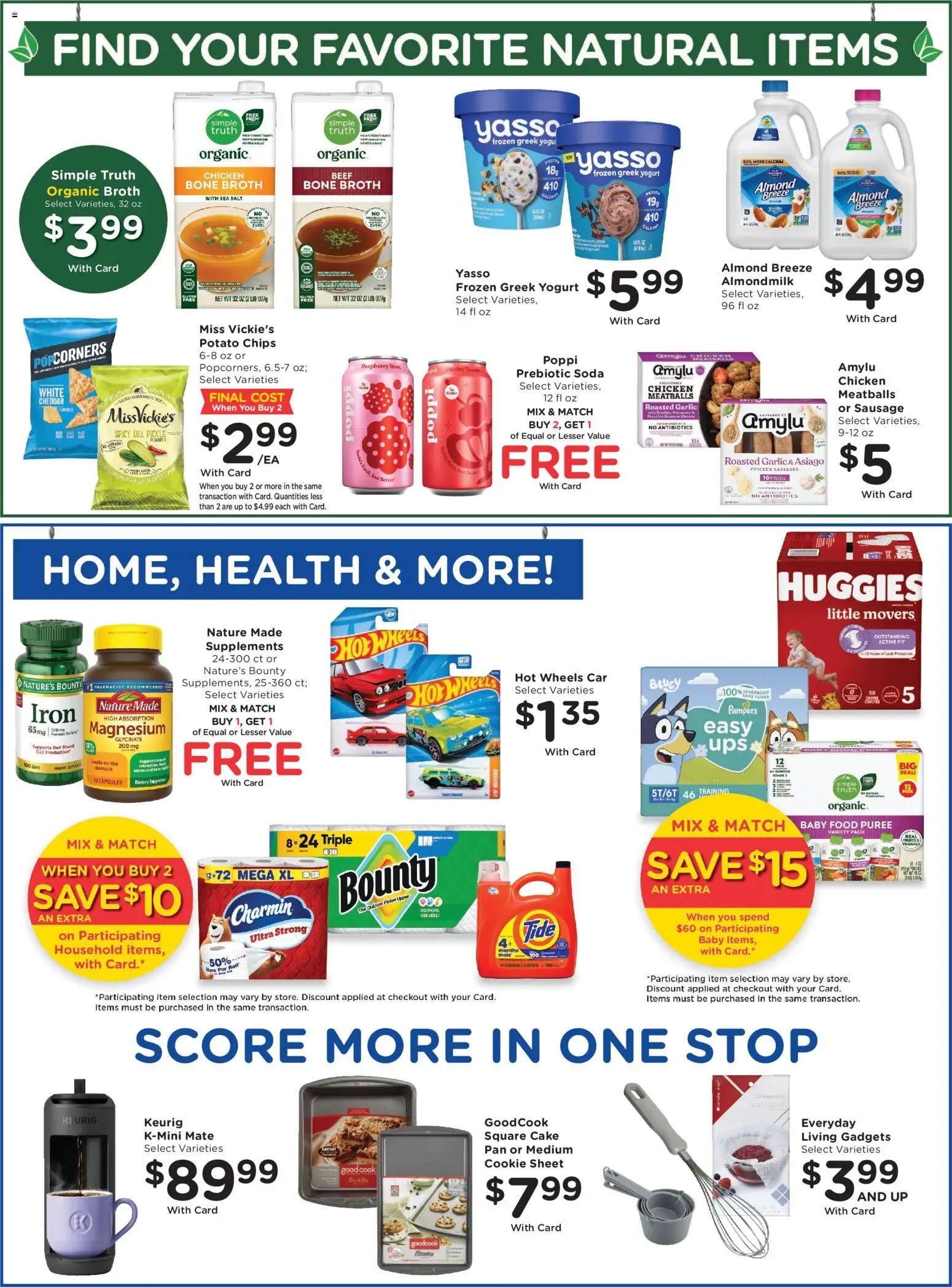 King Soopers Weekly Ad - valid from 09/02/2026 | Page: 8 | Products: Potato chips, Sausage, Cake, Dill