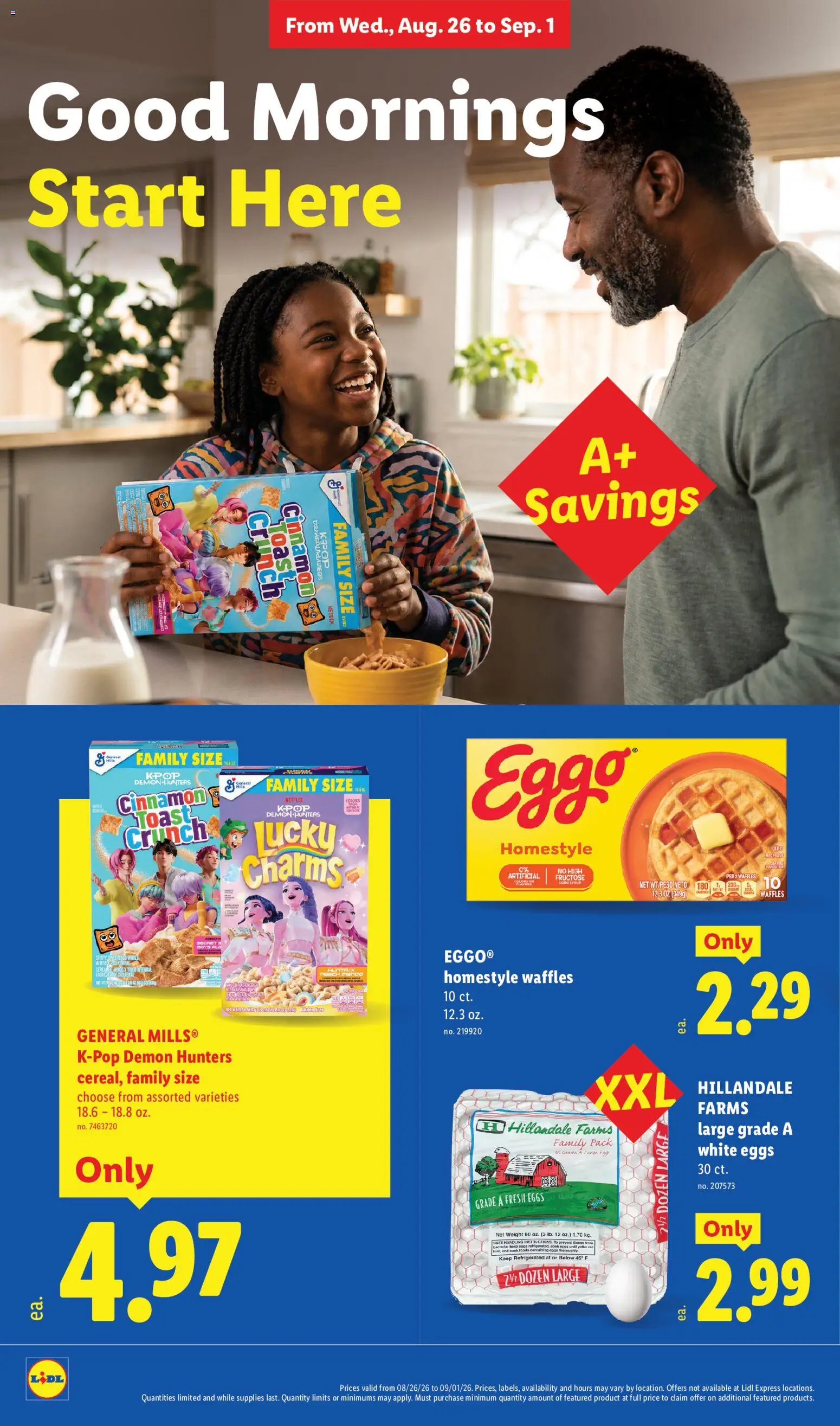 Lidl Weekly Ad - valid from 08/26/2026 | Page: 16 | Products: Safe, Waffles, Eggs, Weight