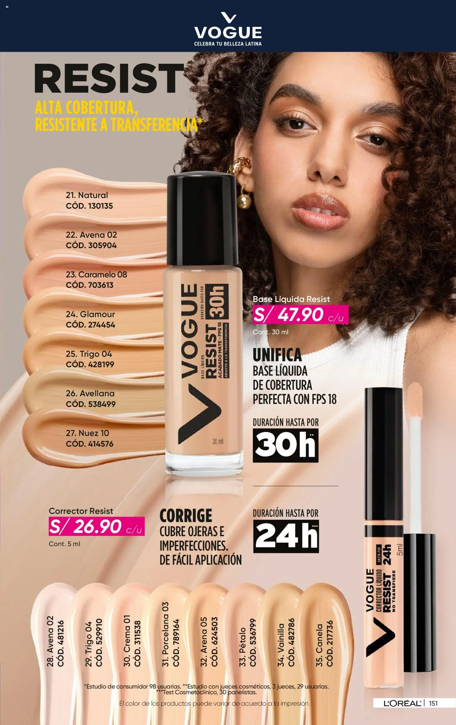 Catálogo Azzorti válido desde 27/07/2026 | Página: 153 | Productos: Crema, Avena, Corrector