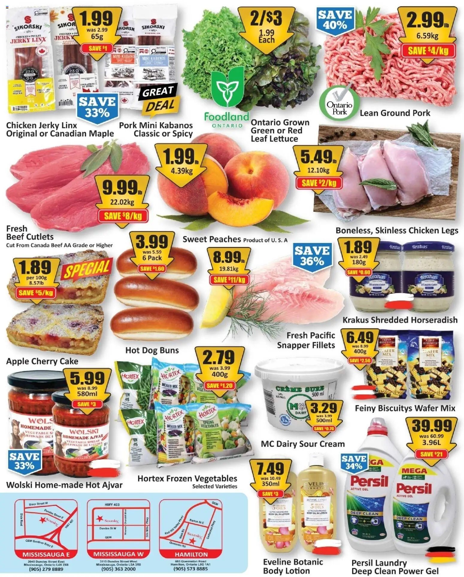 Starsky flyer valid from Jun 25, 2026 | Page: 2 | Products: Sour cream, Beef, Oil, Pork