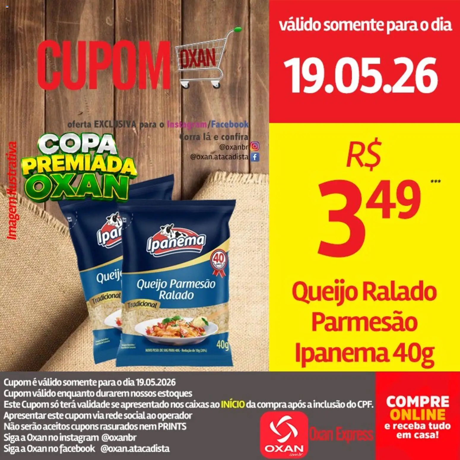 Oxan Atacadista - Ofertas da semana de 19/05/2026 ? Não perca as melhores promoções! | Brasil