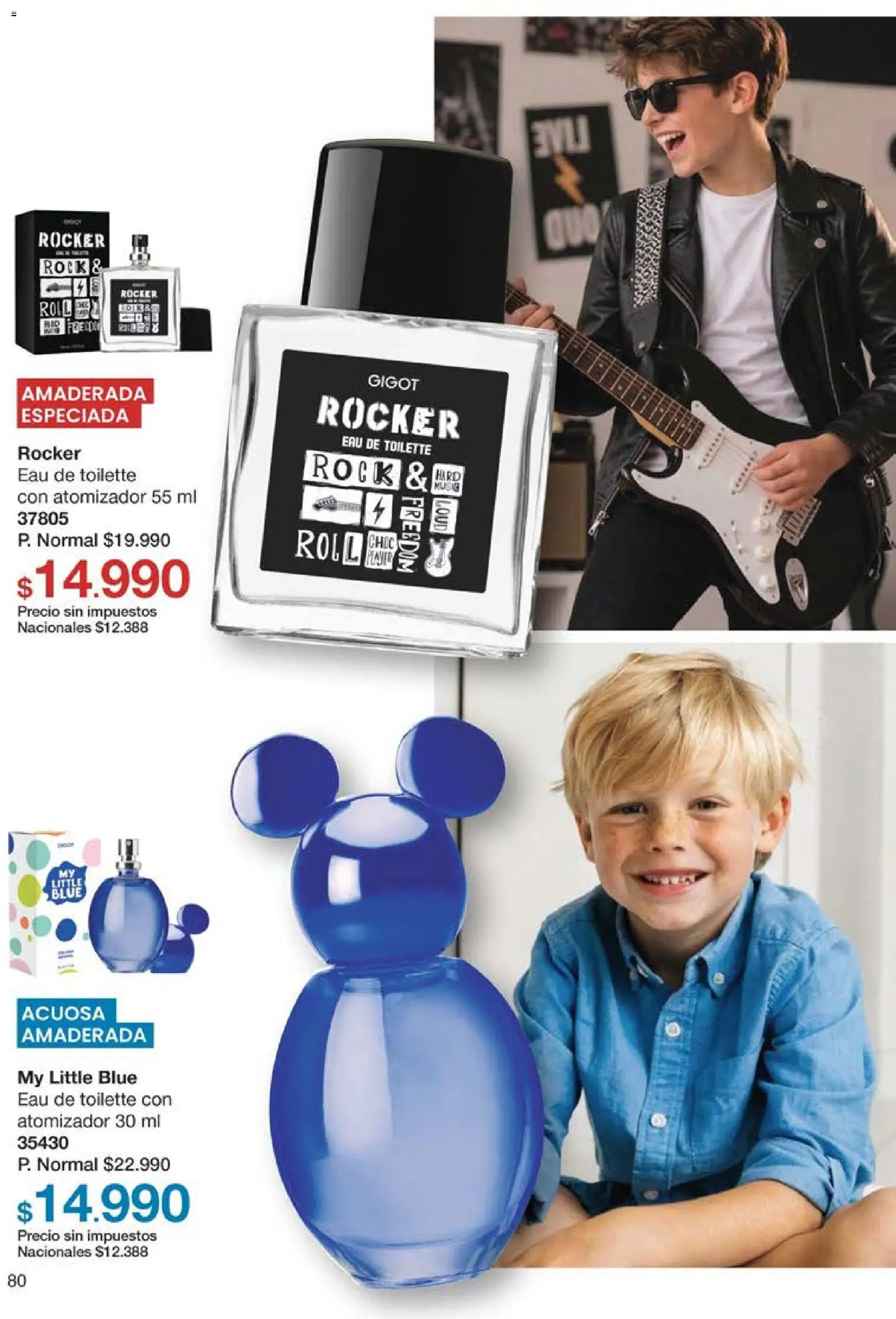 Gigot catálogo │ válido desde el 29/09/2026 | Página: 80 | Productos: Eau de toilette