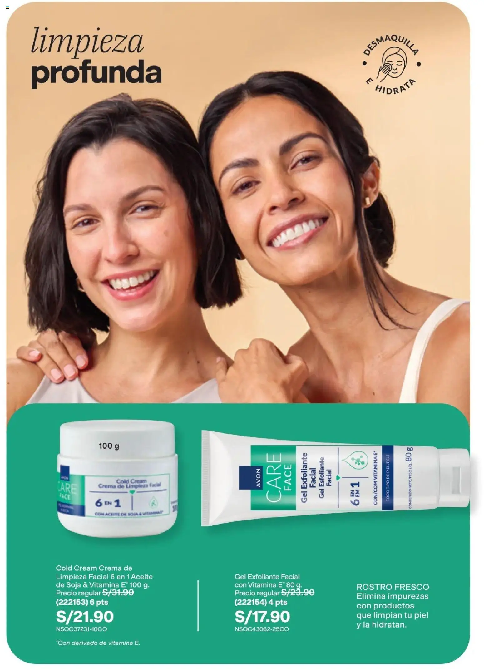 Catálogo Avon válido desde 29/08/2026 | Página: 118 | Productos: Exfoliante, Aceite, Crema