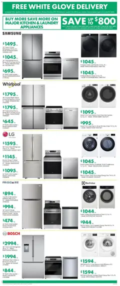 Preview of Kent weekly flyer / circulaire from shop Kent valid from 11.06.2026 | Page: 9 | Products: Refrigerator, Washing machine, Dryer, Dishwasher