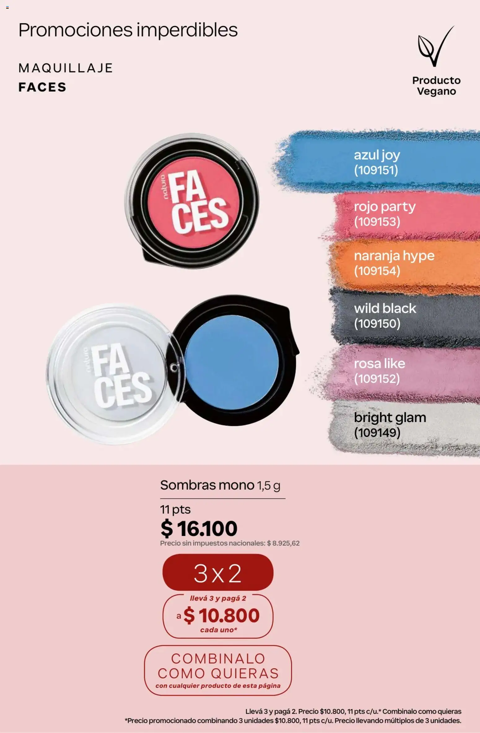 Catálogo Natura Ciclo 7 │ válido desde el 06.05.2026 | Página: 39 | Productos: Moño, Maquillaje