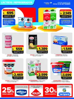 Vista previa Carrefour Maxi catálogo válido desde el 04/09/2026 | Página: 8 | Productos: Levadura, Queso rallado, Frutilla, Queso crema