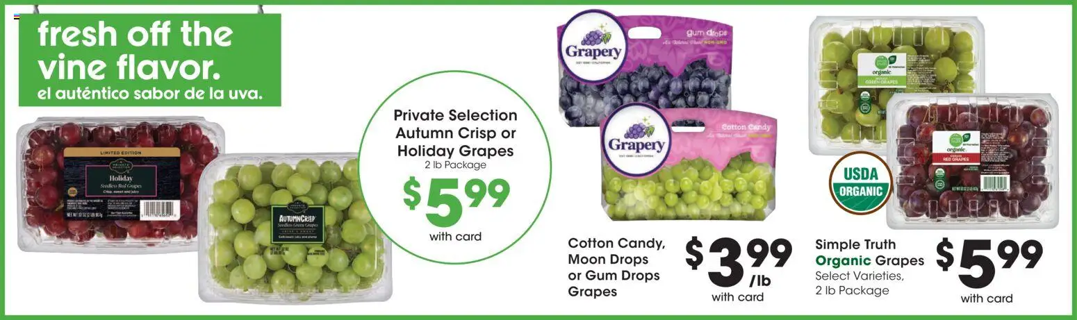 Smith's Weekly Ad - valid from 09/09/2026 | Page: 7 | Products: Candy, Grapes