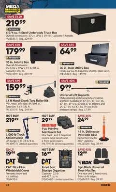 Preview of Princess Auto flyer - 2 Week Sale! from shop Princess Auto valid from Sep 8, 2026 | Page: 76 | Products: PC, Lids, Box, Ice