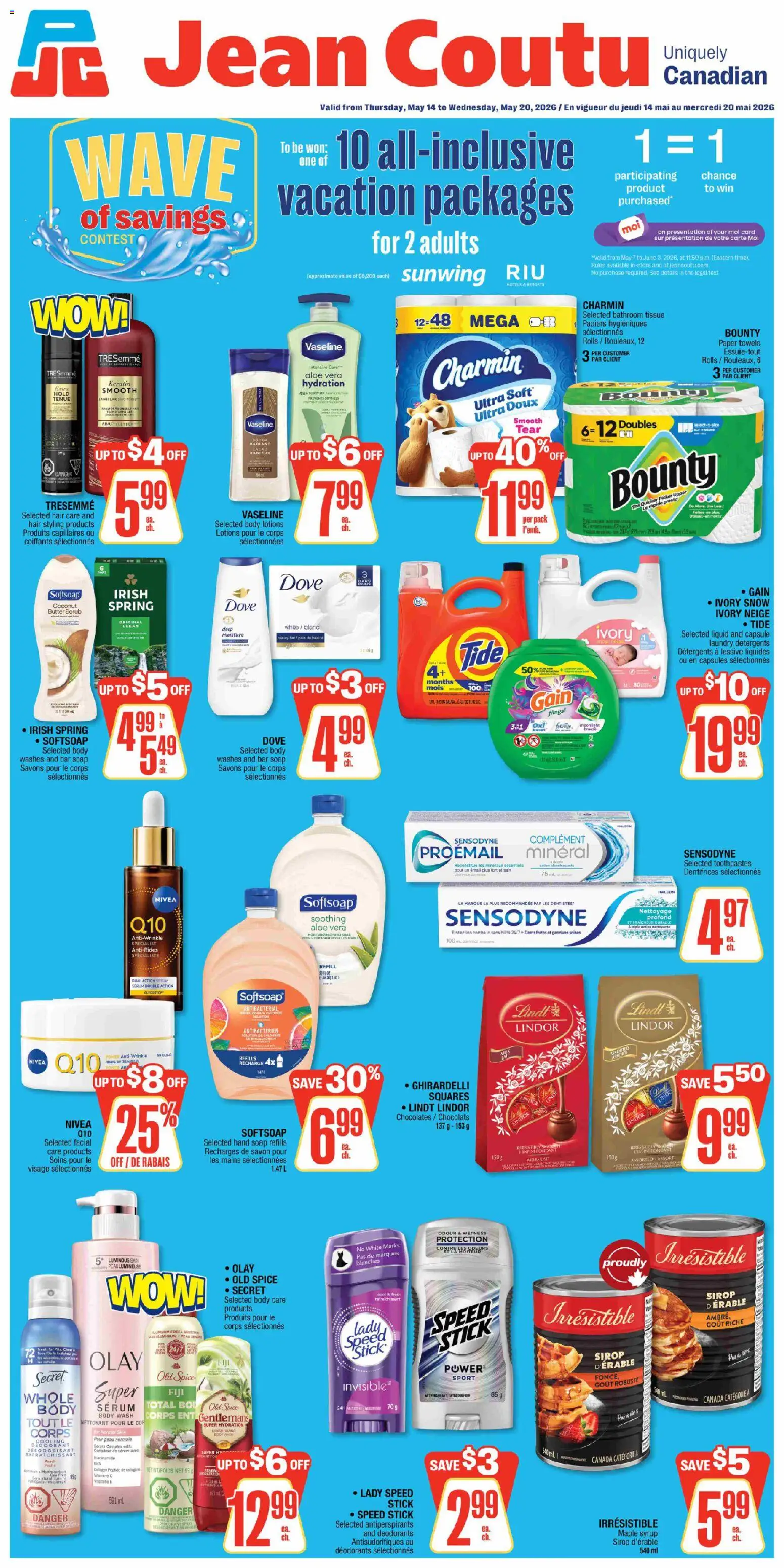 Jean Coutu flyer valid from 14.05.2026 | Page: 1