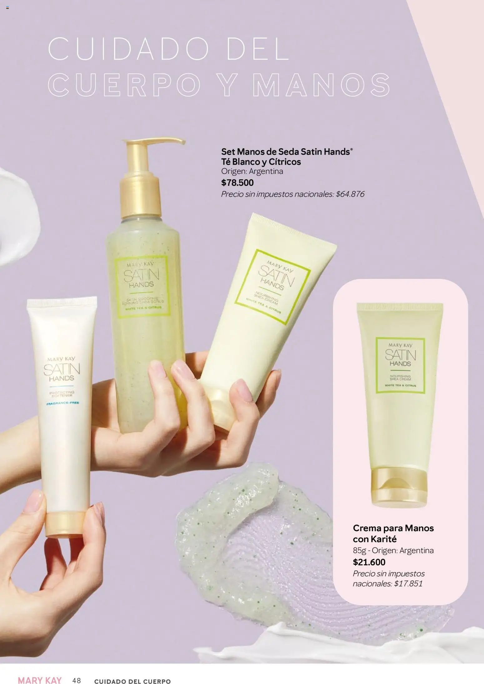 Mary Kay catálogo │ válido desde el 01/08/2026 | Página: 48 | Productos: Té, Crema