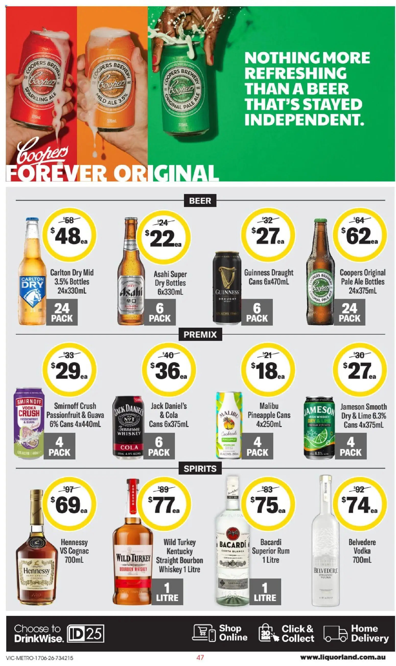Liquorland catalogue - valid from 17.06.2026 | Page: 2 | Products: Pineapple, Vodka, Rum, Lime