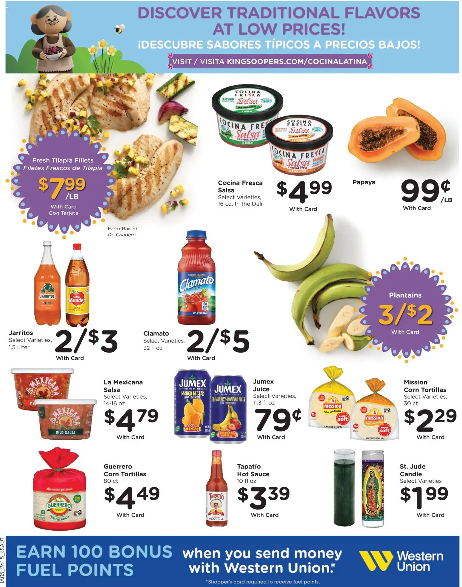 King Soopers Weekly Ad - valid from 13.05.2026 | Page: 13 | Products: Juice, Strawberries, Sauce, Mango