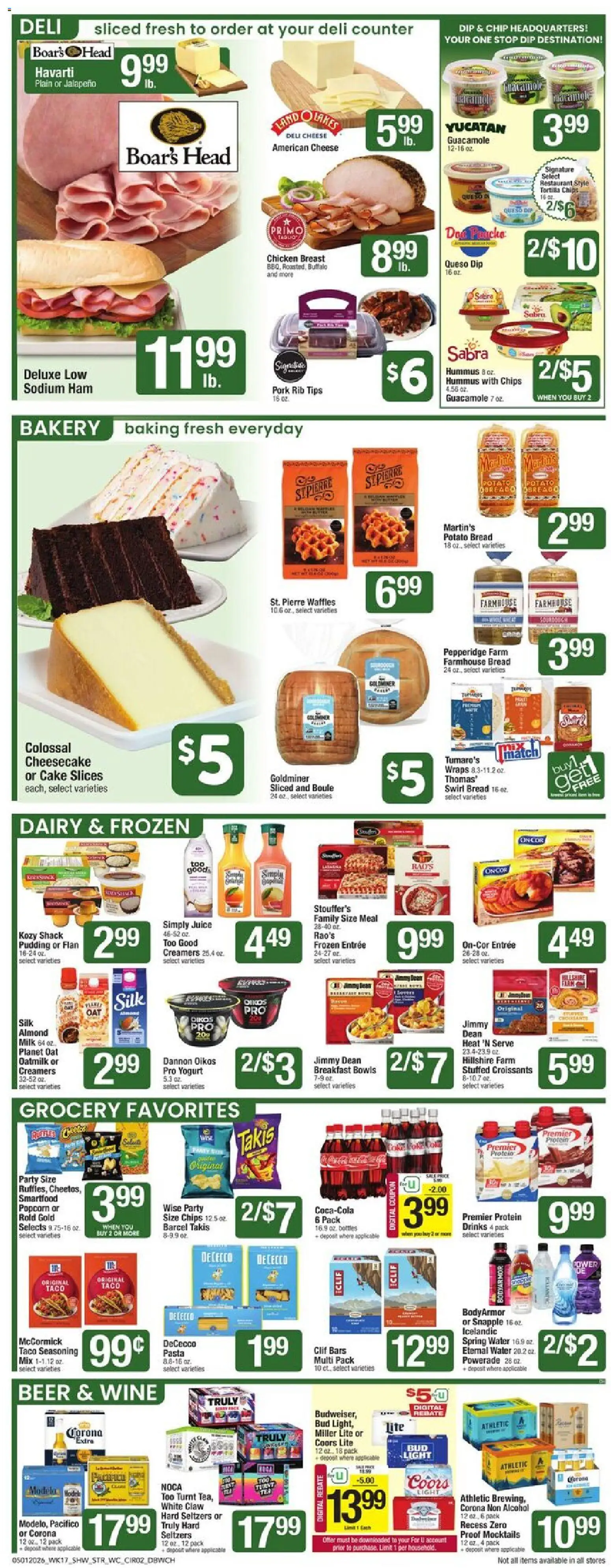 Star Market Weekly Ad - MA - valid from 01.05.2026 | Page: 2 | Products: Bakery, Juice, Wine, Croissants