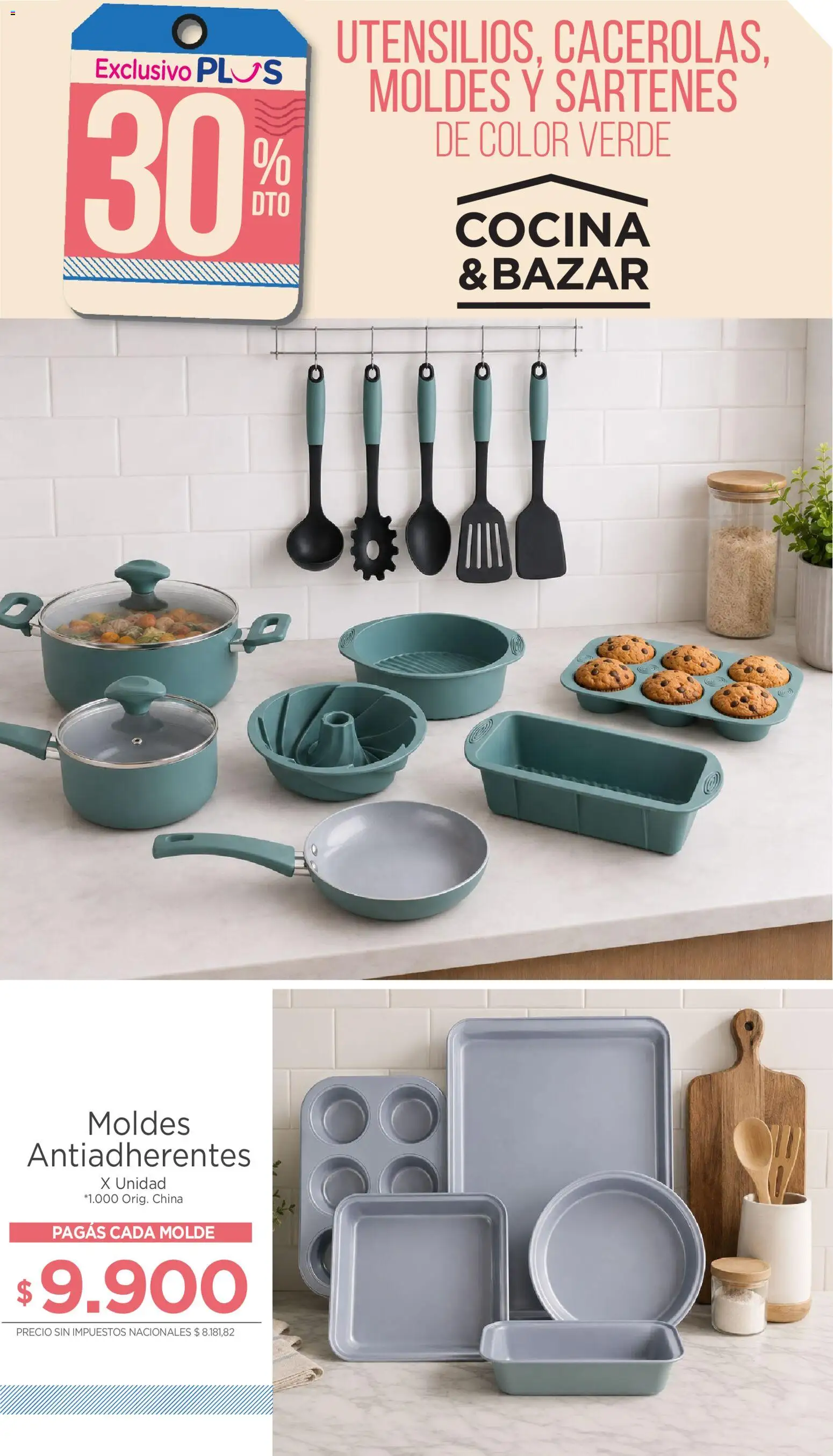 La Anonima - Catálogo especiales - vacaciones invierno │ válido desde el 09/07/2026 | Página: 20 | Productos: Cocina, Molde