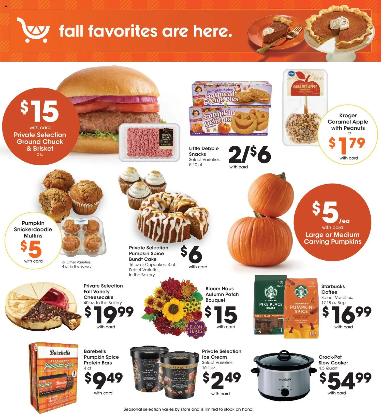 Dillons Weekly Ad - valid from 09/16/2026 | Page: 11 | Products: Protein, Protein bar, Pumpkin, Ice